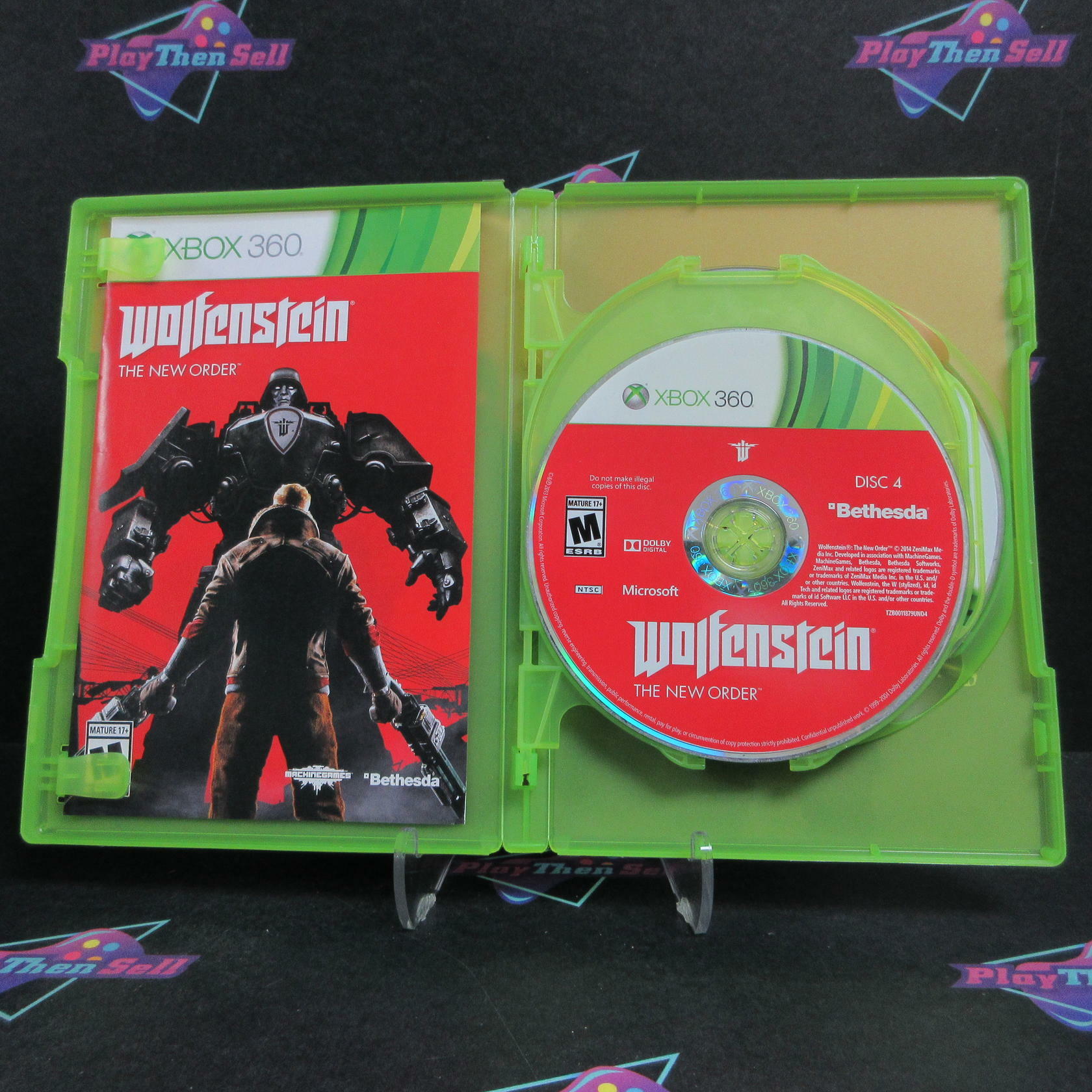 Wolfenstein The New Order Xbox 360 Complete - Refurbished
