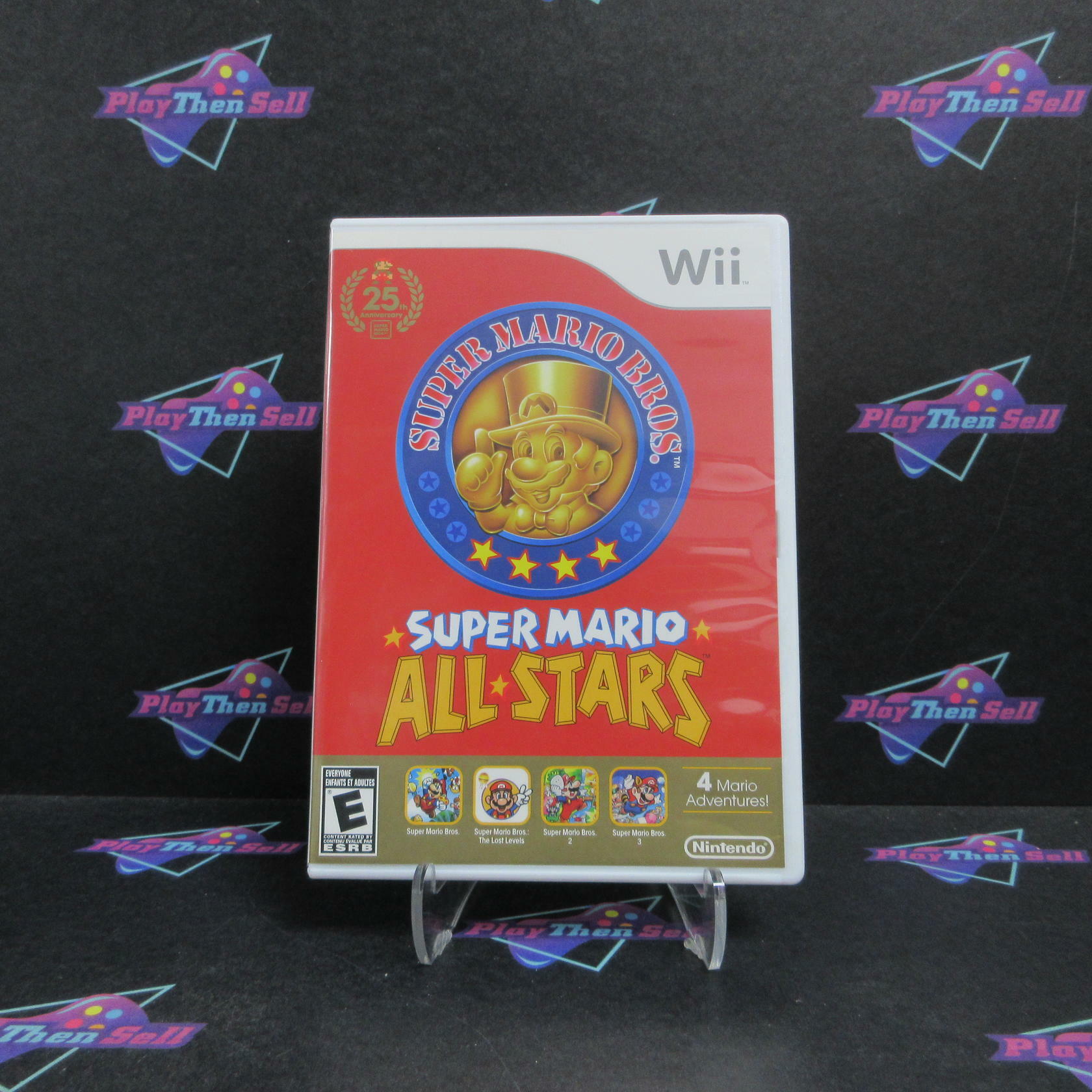 Super Mario All Stars 25th Anniversary Nintendo Wii Complete - Refurbished