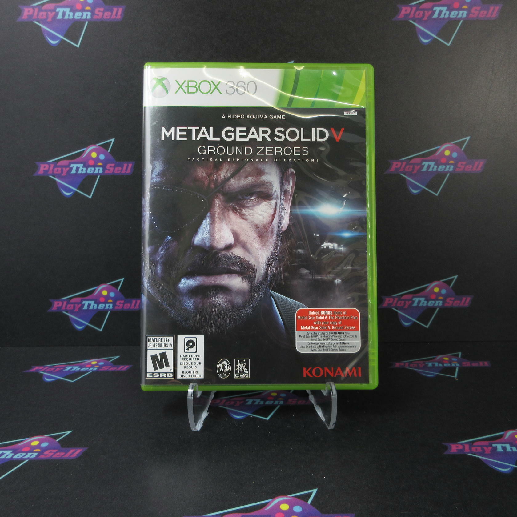 Metal Gear Solid V Ground Zeroes Xbox 360 Complete - Excellent