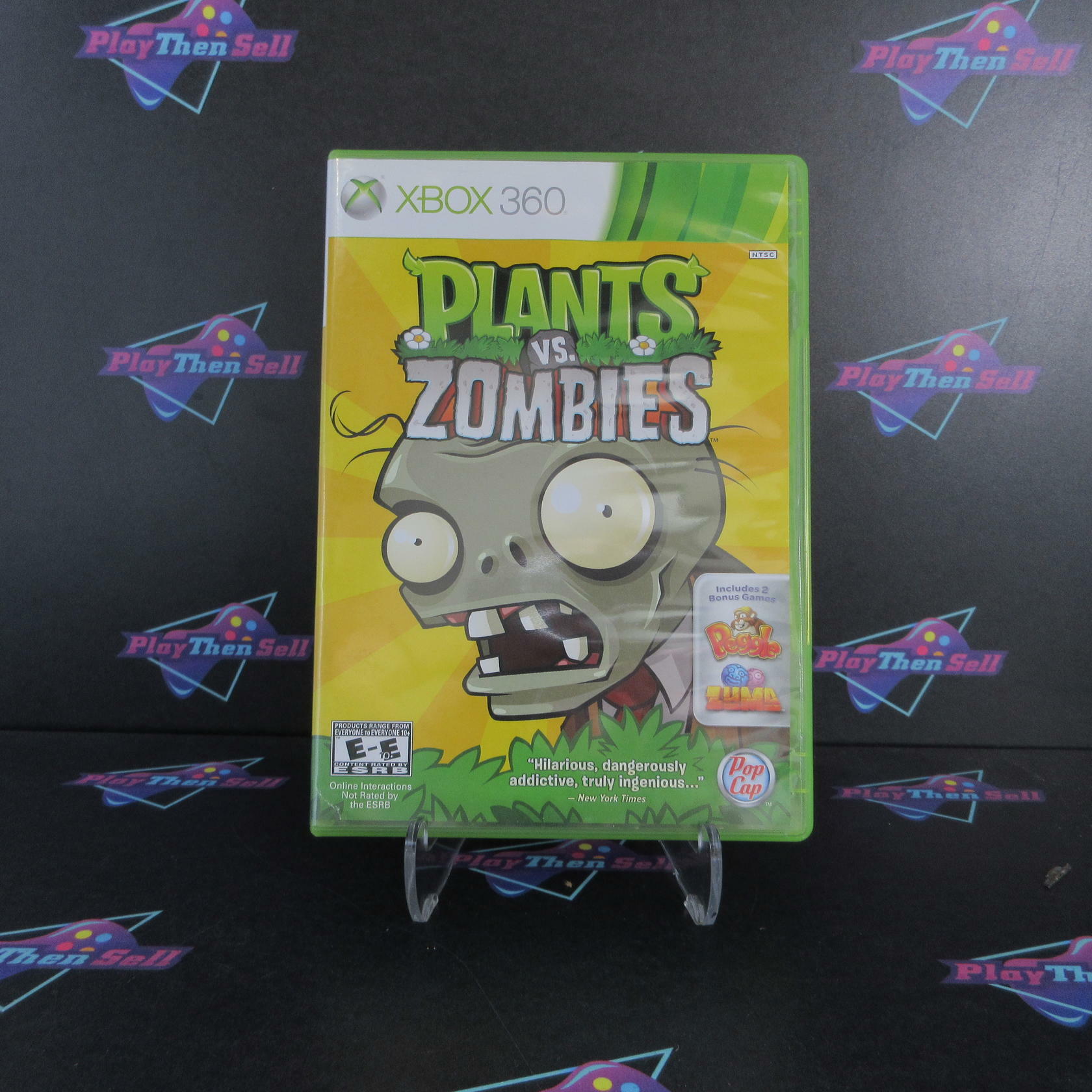 Plants Vs. Zombies Xbox 360 Complete - Very Good