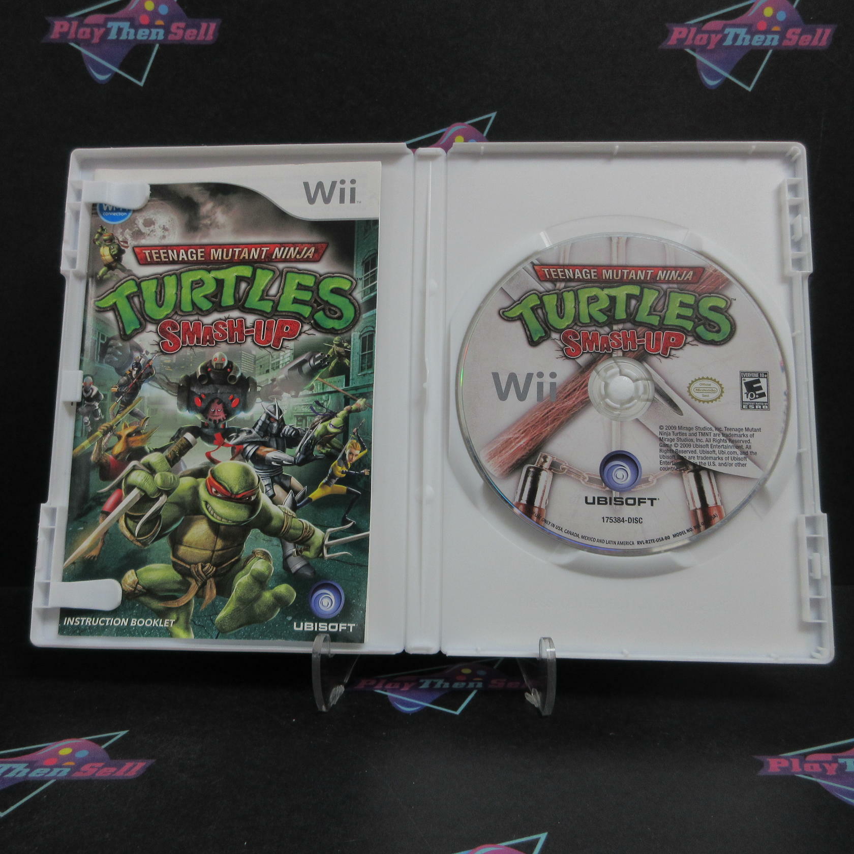 Teenage Mutant Ninja Turtles Smash Up Nintendo Wii Complete - Refurbished