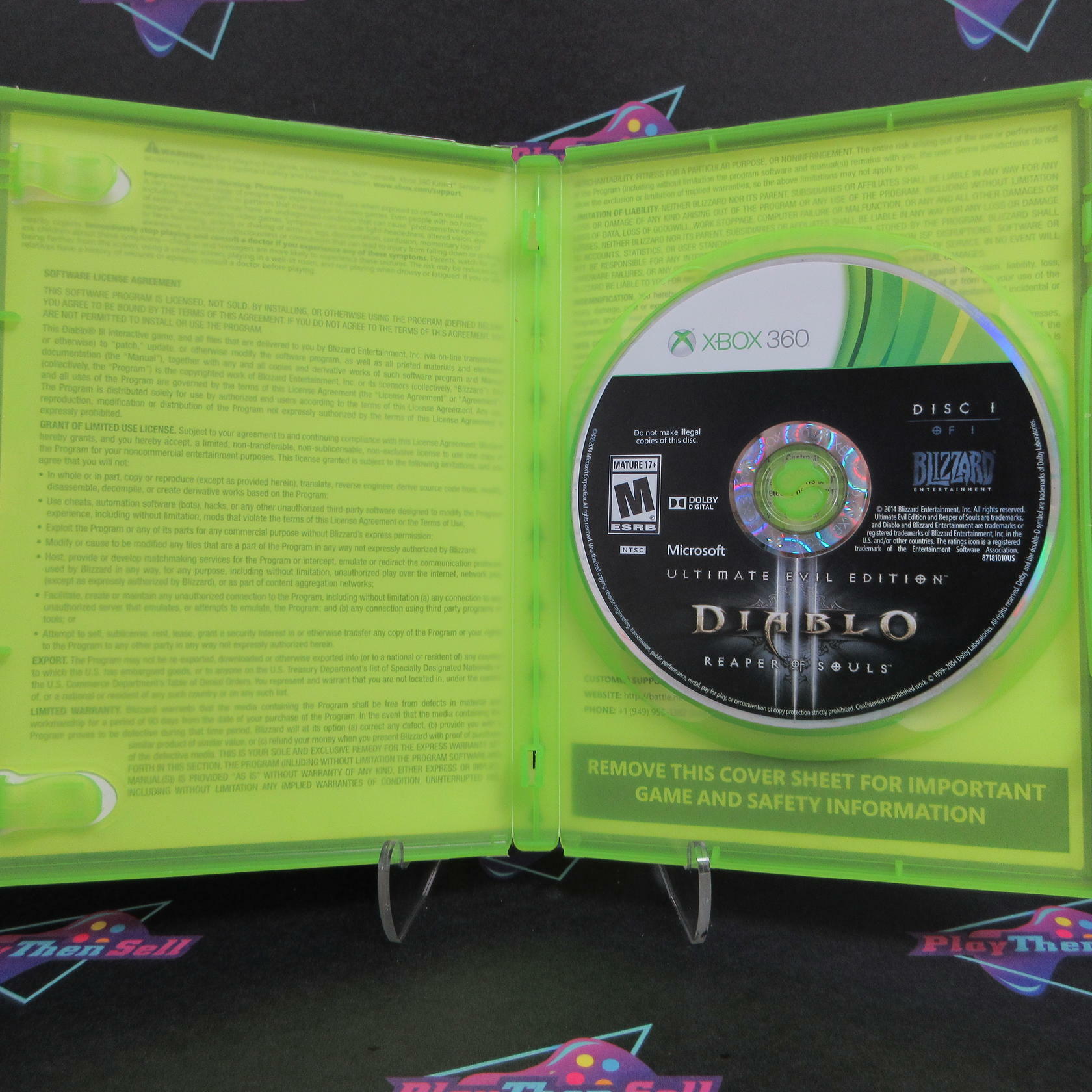 Diablo III Ultimate Evil Edition Xbox 360 Complete - Very Good