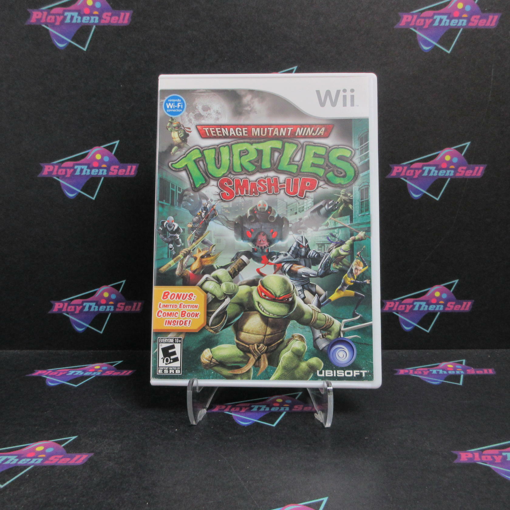 Teenage Mutant Ninja Turtles Smash Up Nintendo Wii Complete - Refurbished
