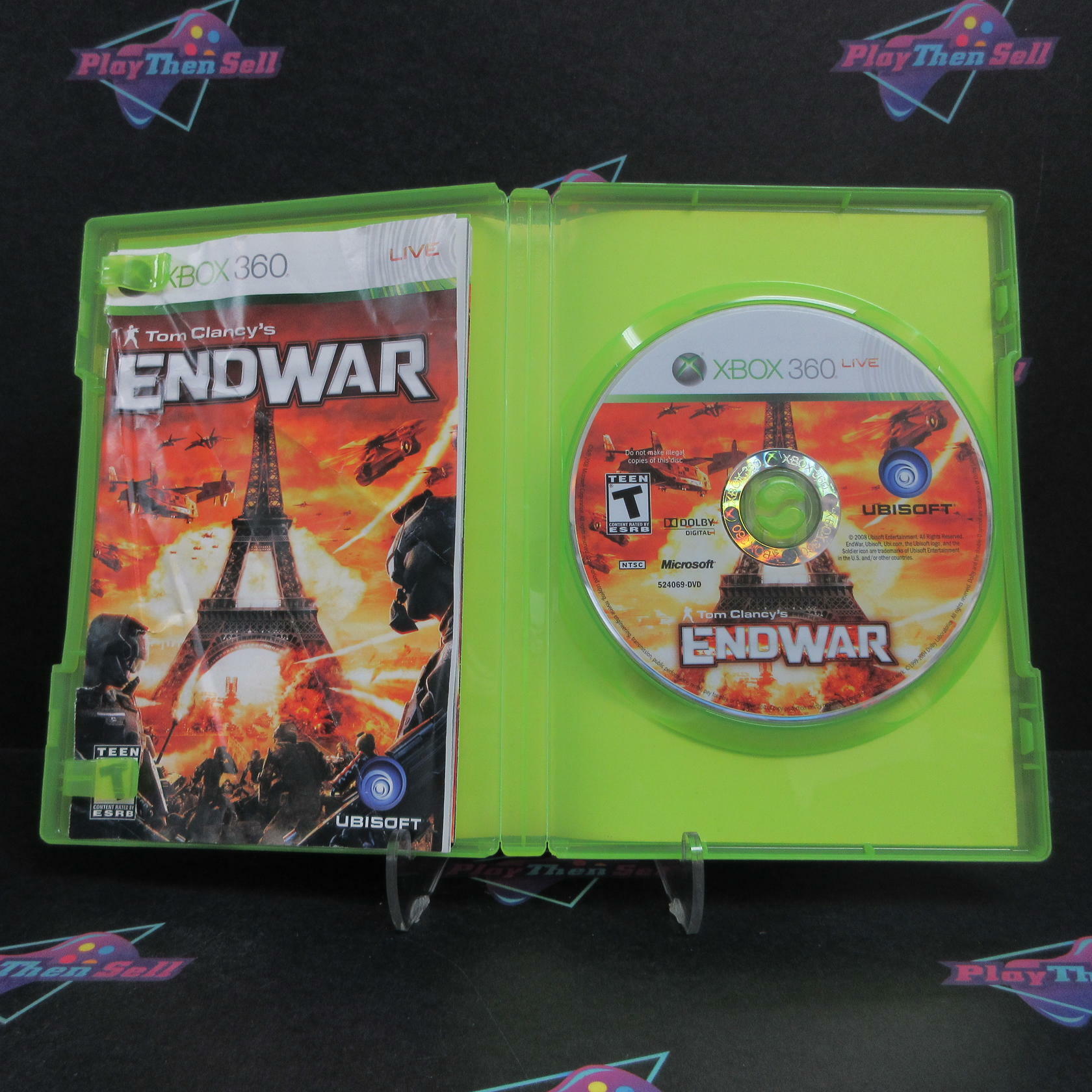 Tom Clancy's EndWar Xbox 360 + Guide Complete - Very Good