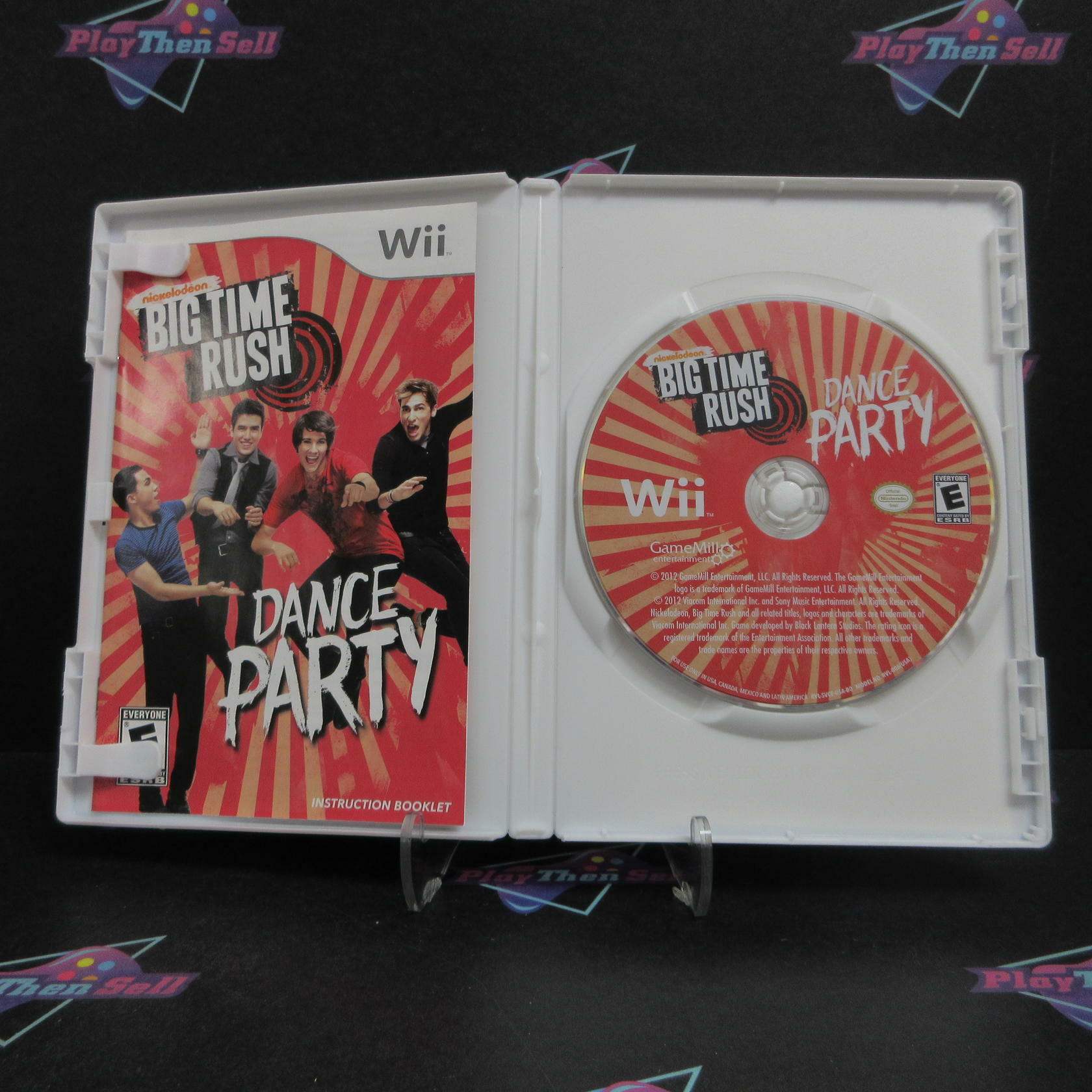 Big Time Rush Dance Party Nintendo Wii Complete - Refurbished