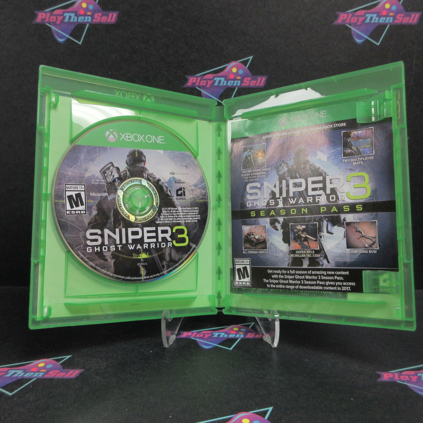 Sniper Ghost Warrior 3 Season Pass Edition Xbox One Complete - Refurbished