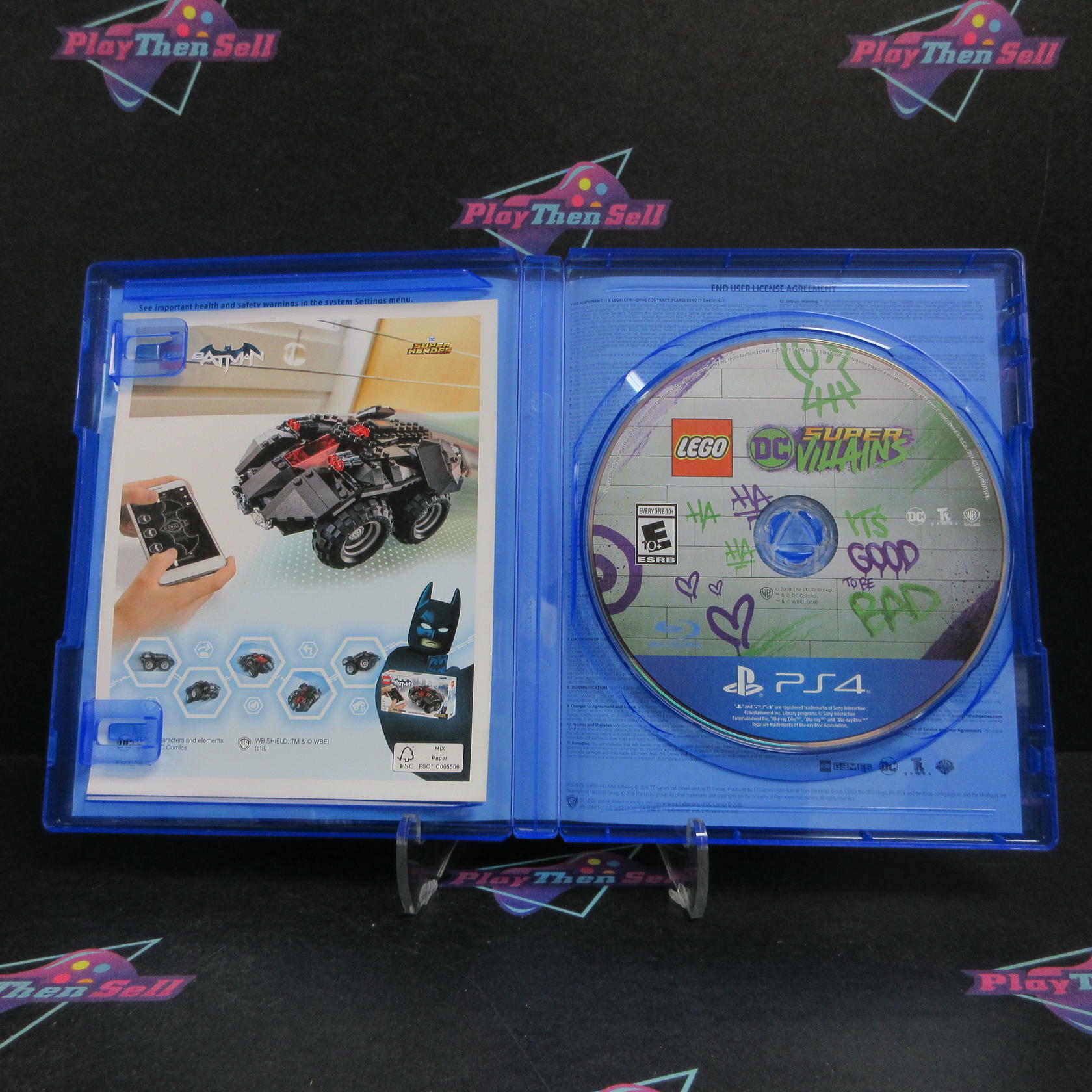 LEGO DC Super Villains PS4 PlayStation 4 Complete - Refurbished