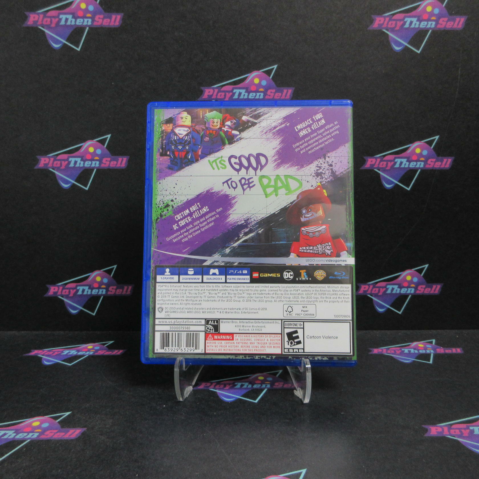 LEGO DC Super Villains PS4 PlayStation 4 Complete - Refurbished