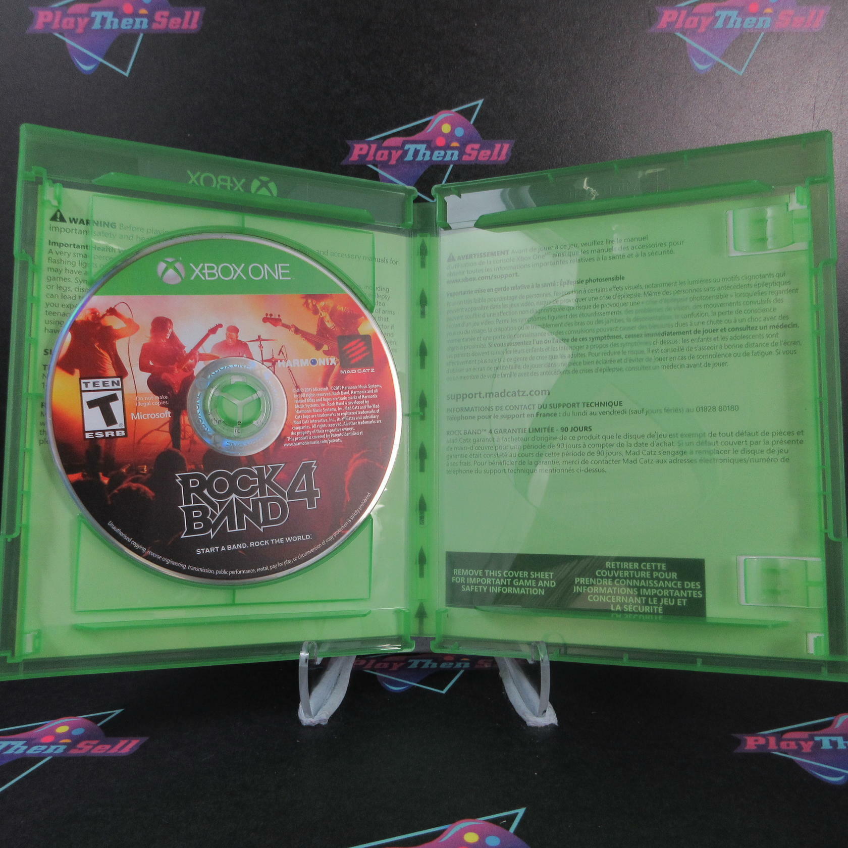 Rock Band 4 Game Xbox One Complete - Refurbished