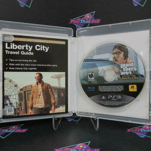 Grand Theft Auto IV Complete Edition PS3 PlayStation 3 + Map CIB - Excellent