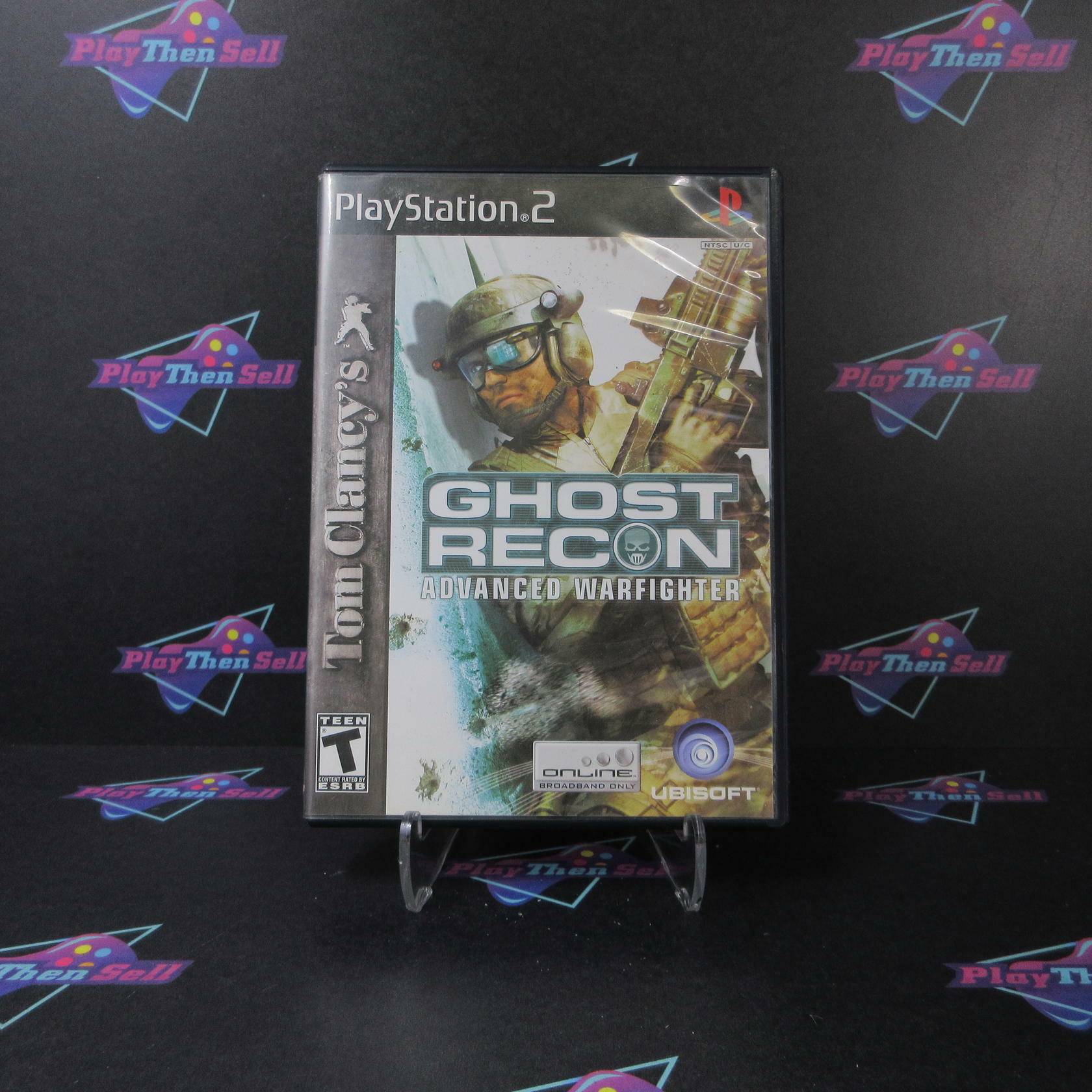 Tom Clancy's Ghost Recon Advanced Warfighter PS2 Complete - Very Good