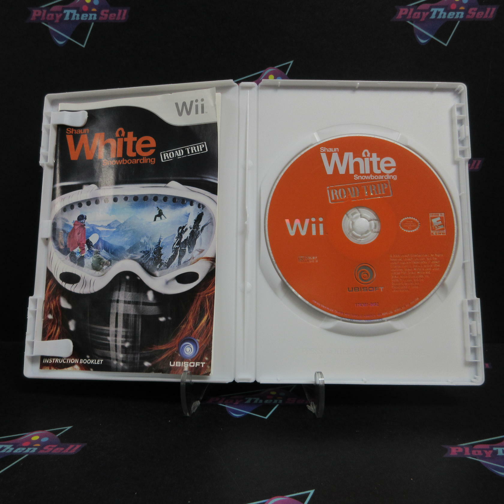 Shaun White Snowboarding Road Trip Nintendo Wii Complete - Very Good