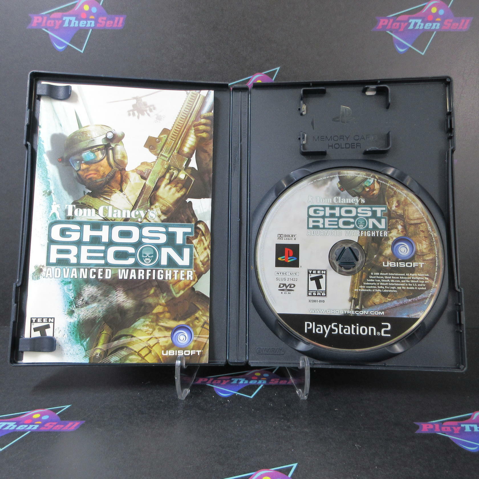 Tom Clancy's Ghost Recon Advanced Warfighter PS2 Complete - Very Good