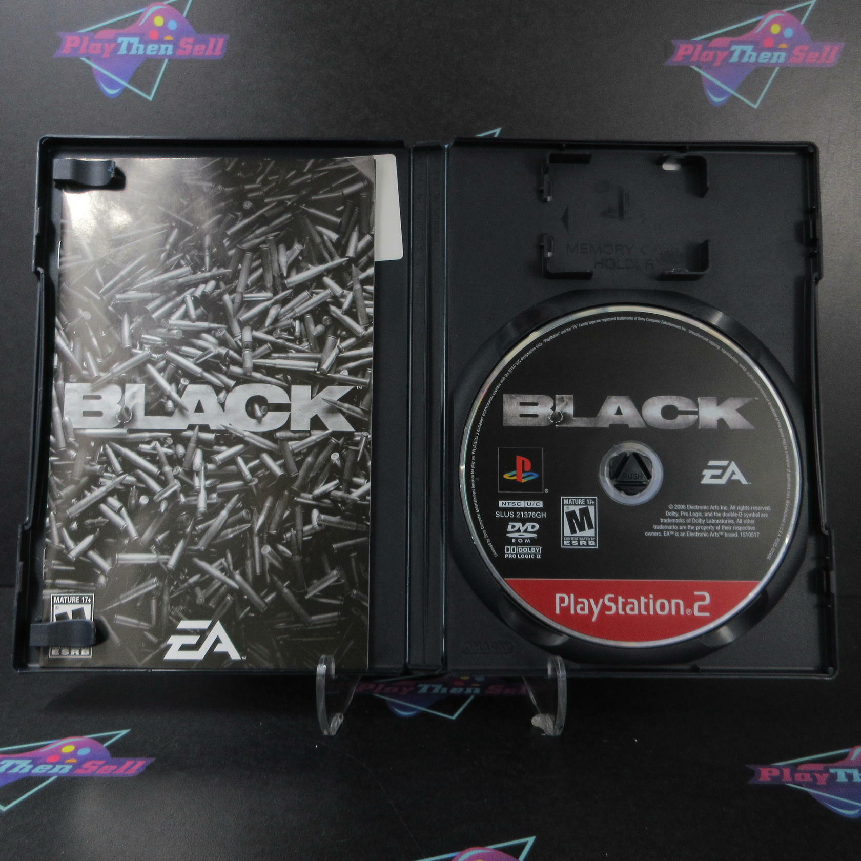 Black PS2 PlayStation 2 GH Complete - Very Good