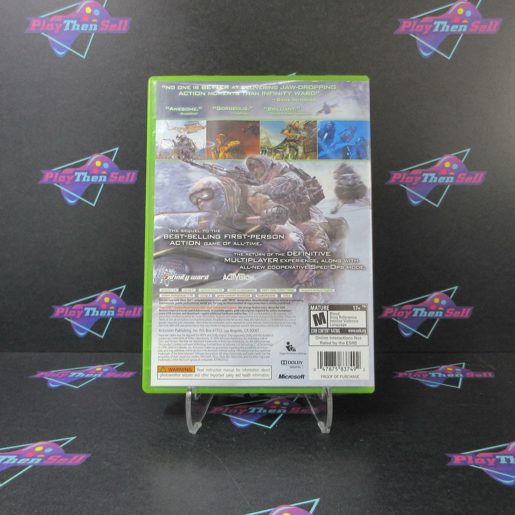 Call of Duty Modern Warfare 2 Xbox 360 Complete - Very Good