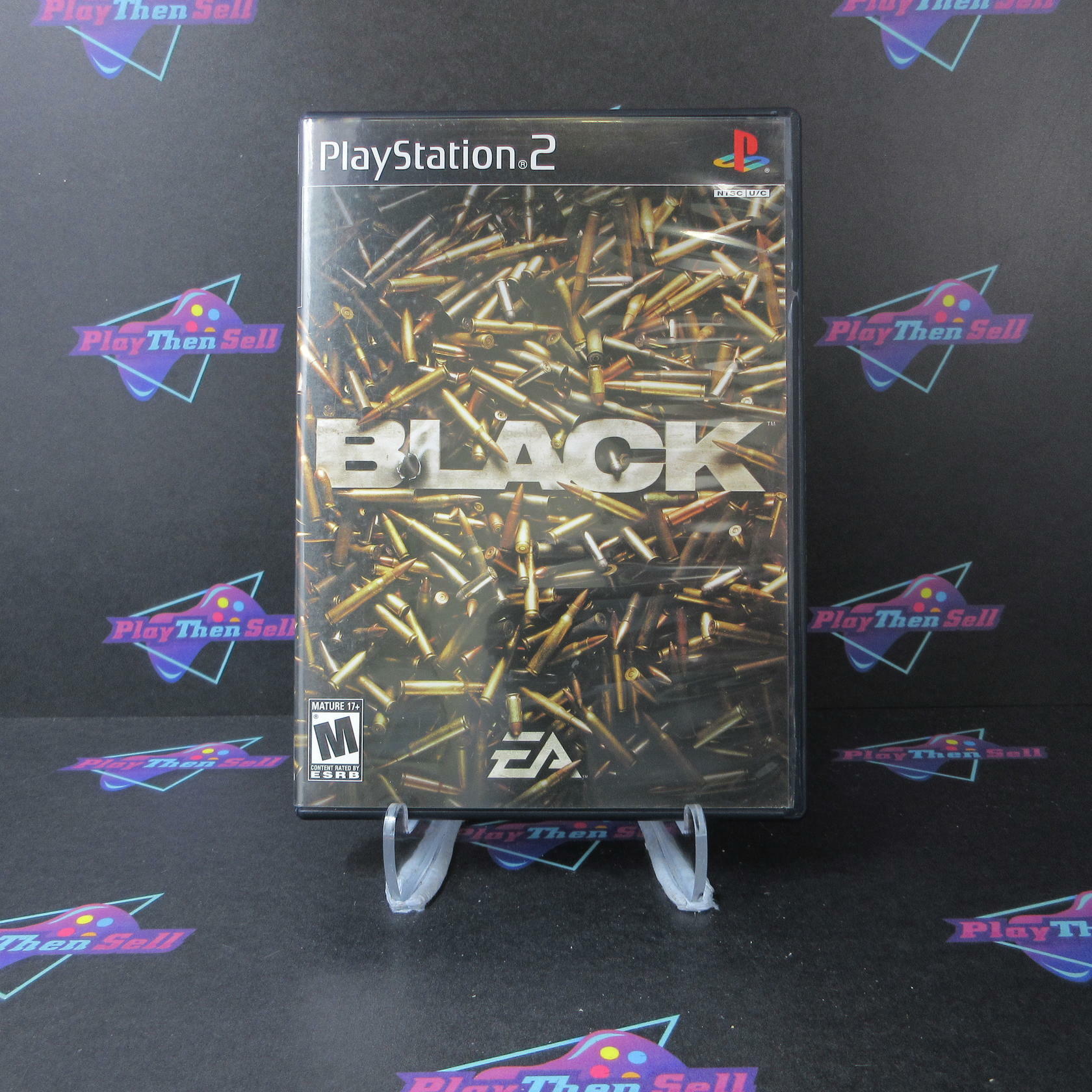 Black PS2 PlayStation 2 Complete - Very Good