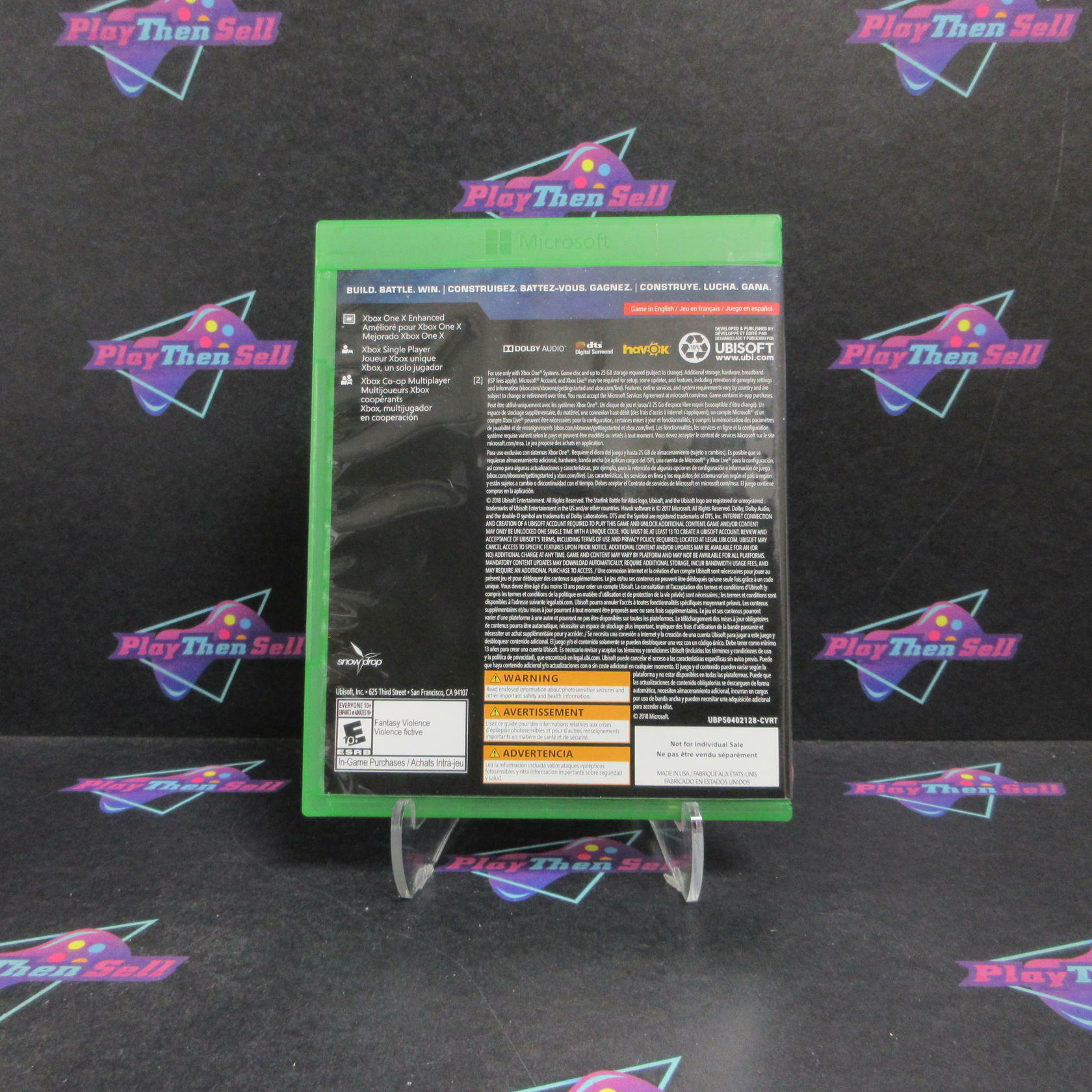 Starlink Battle For Atlas Xbox One Complete - Very Good