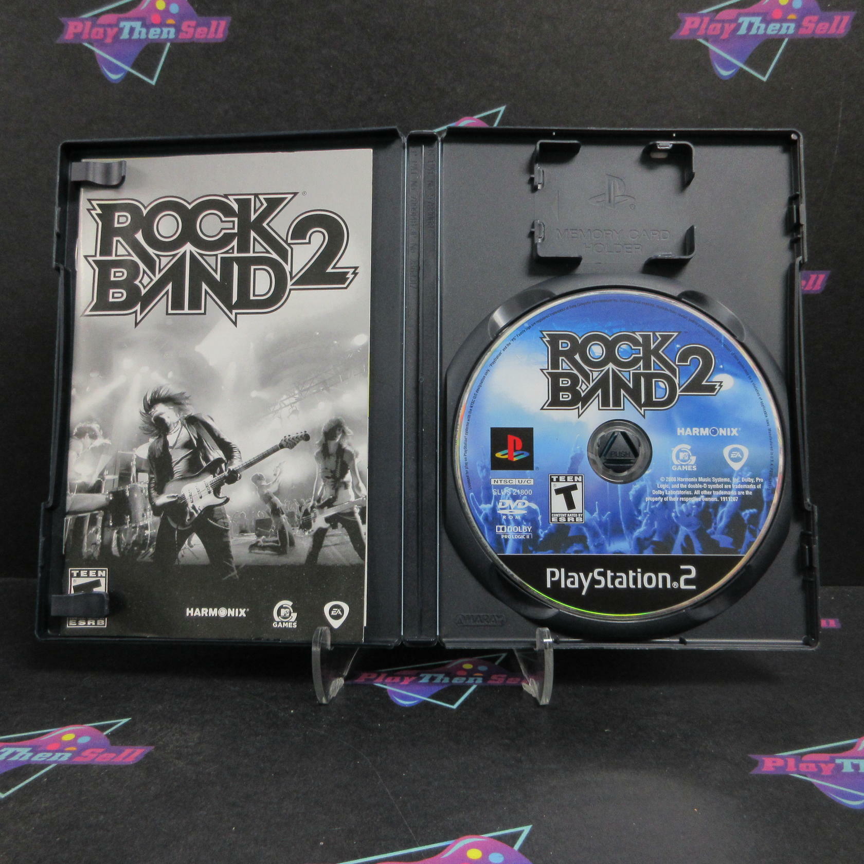 Rock Band 2 PS2 PlayStation 2 Complete - Very Good