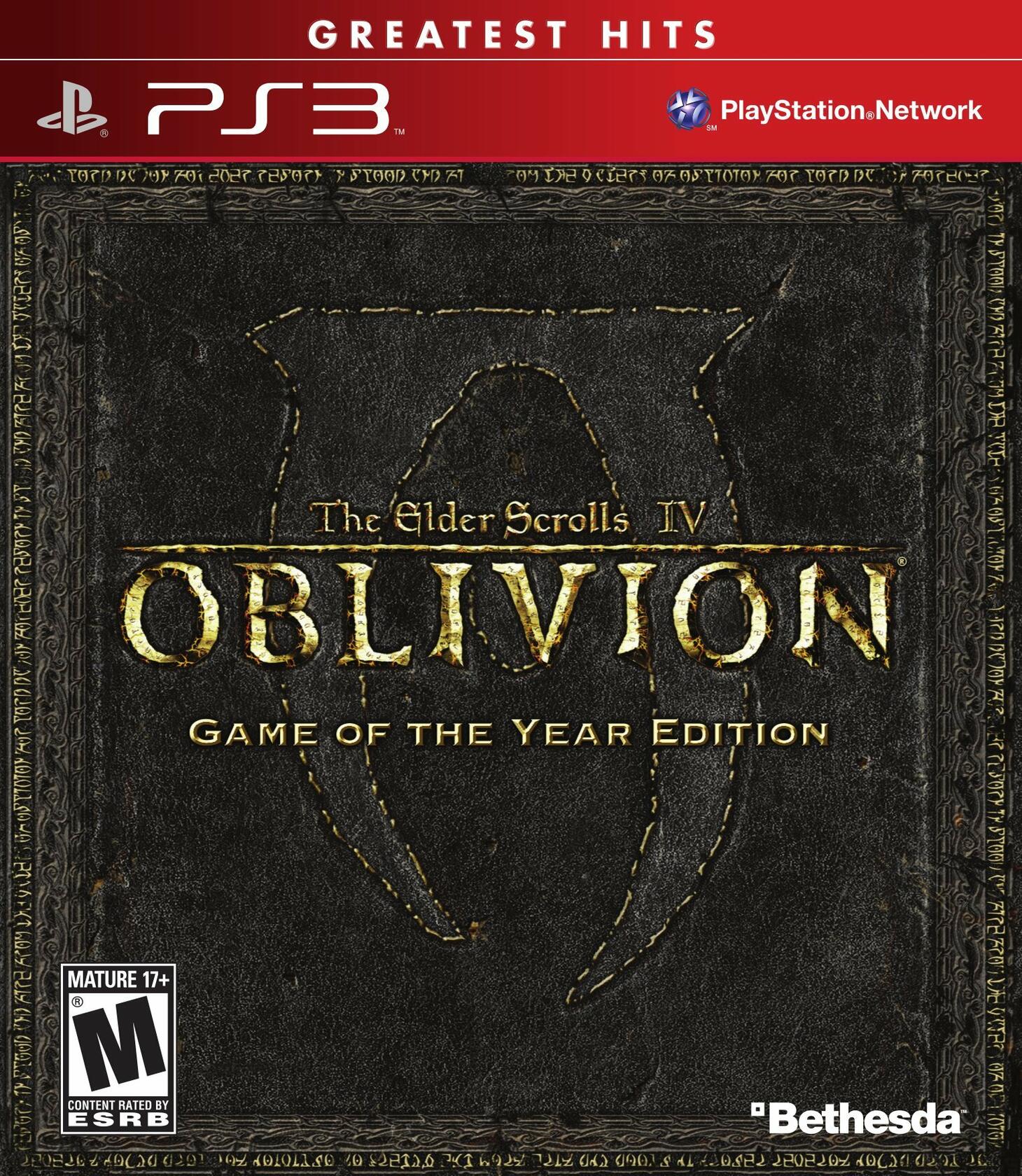 The Elder Scrolls IV Oblivion GOTY PlayStation 3 GH Complete - Very Good