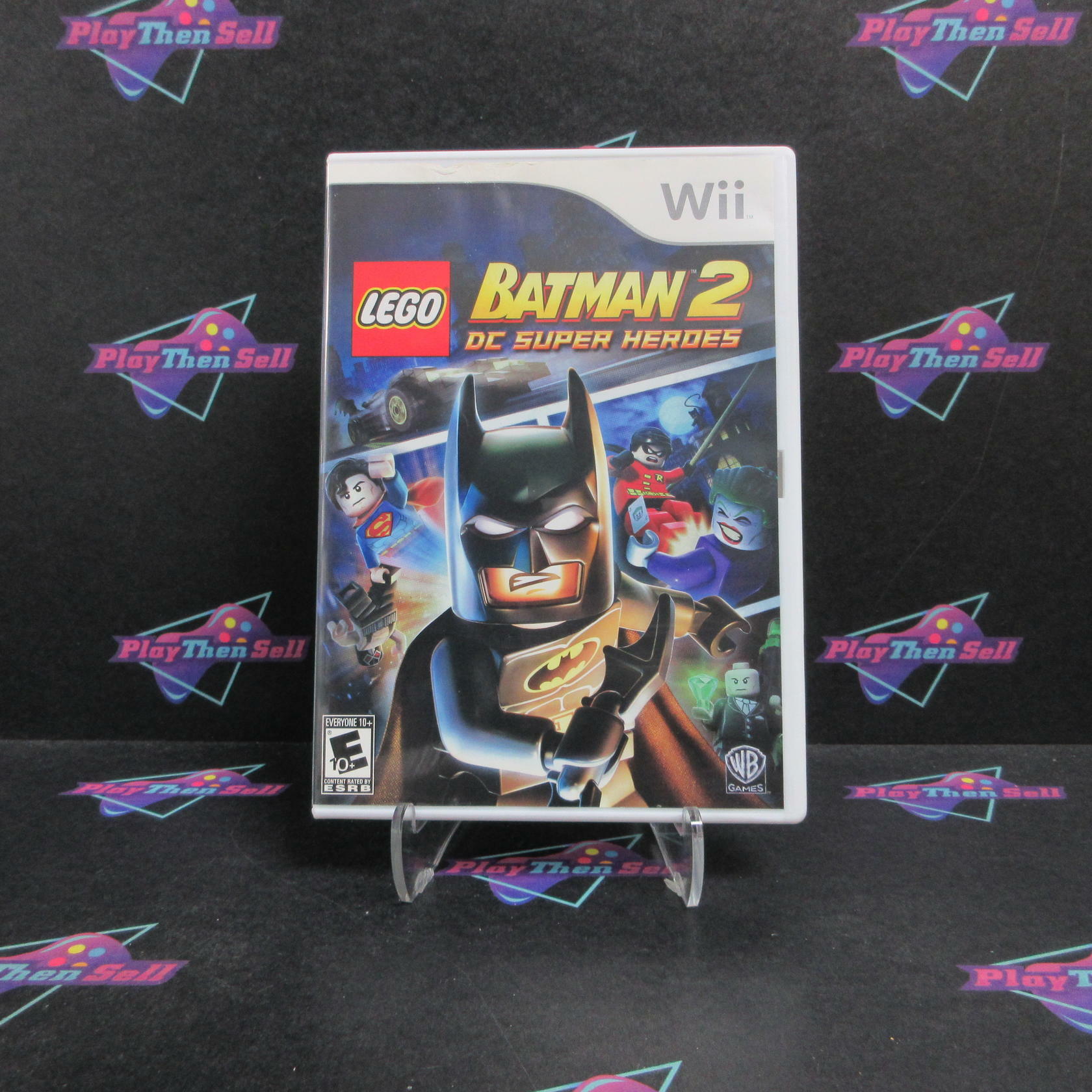 LEGO Batman 2 DC Super Heroes Nintendo Wii Complete - Very Good