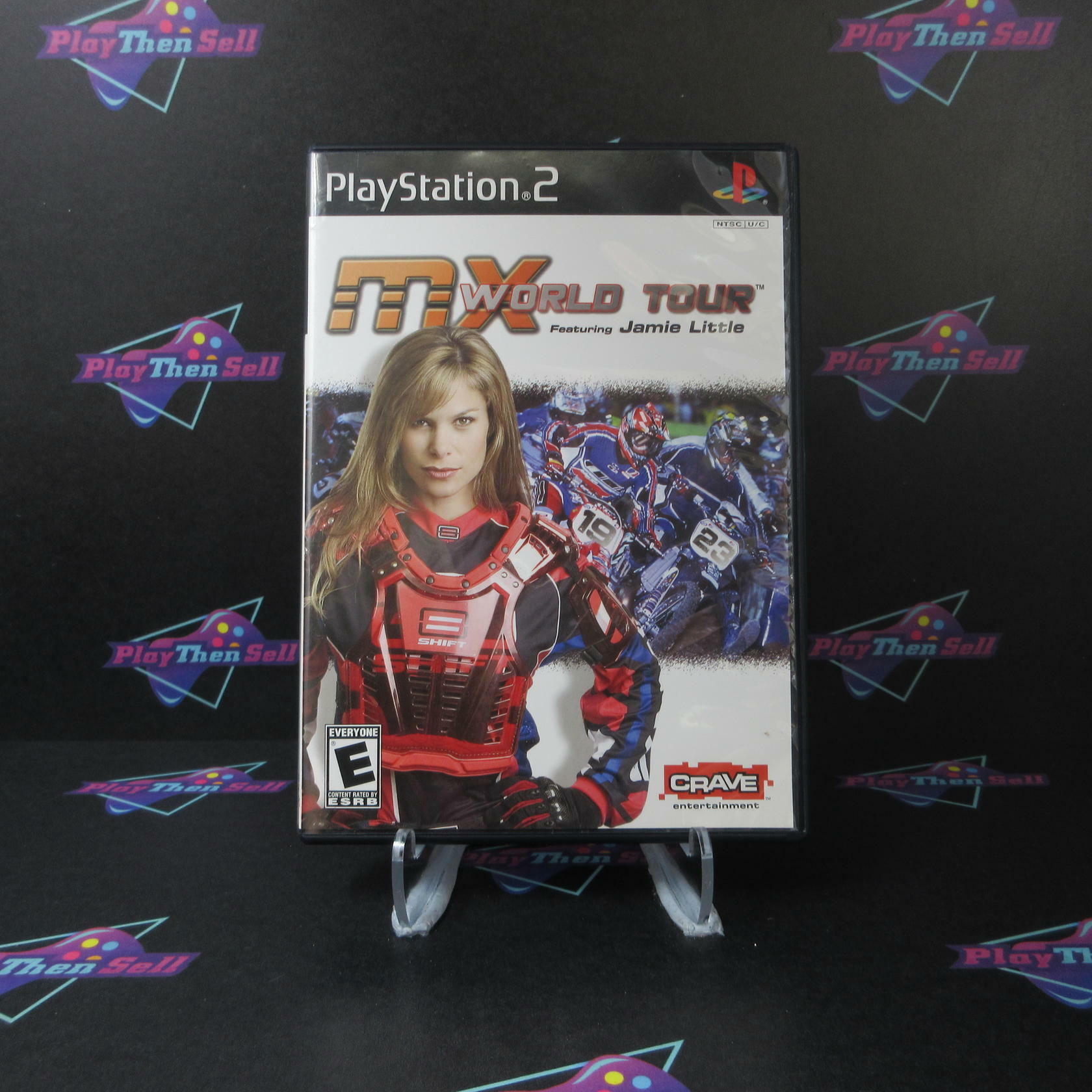 MX World Tour Featuring Jamie Little PS2 PlayStation 2 Complete - Excellent