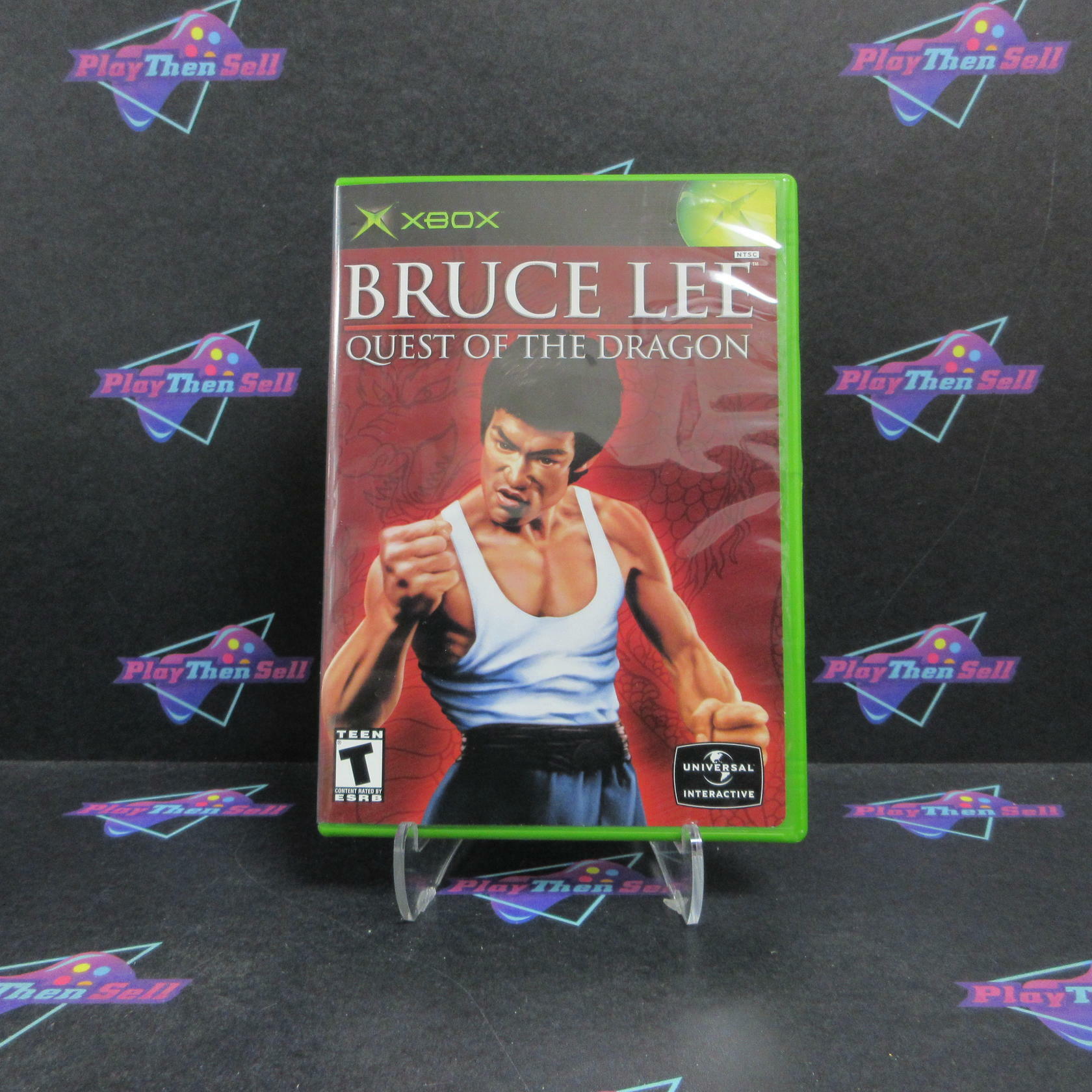 Bruce Lee Quest of the Dragon Xbox + Reg Card Complete - Refurbished