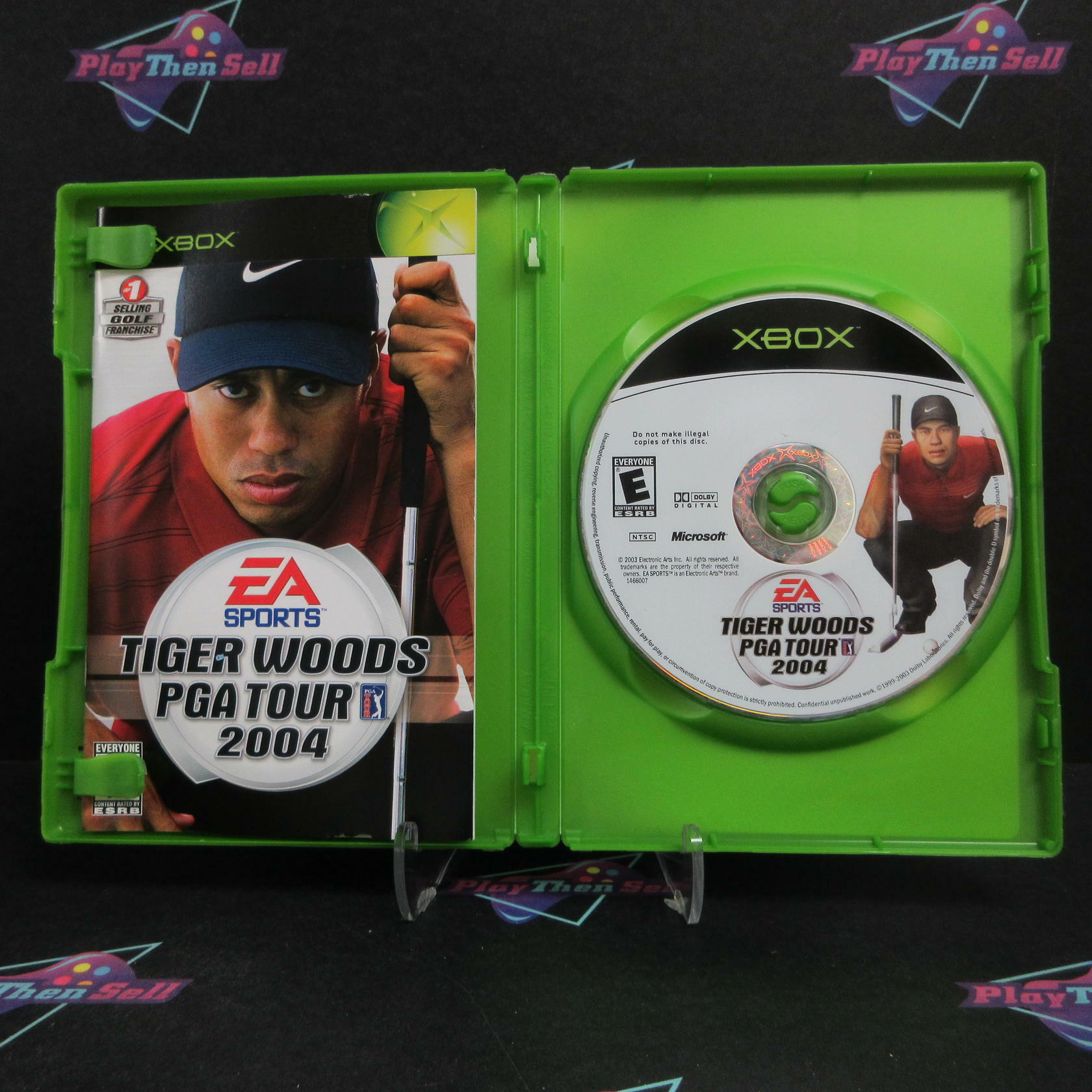 Tiger Woods PGA Tour 2004 Xbox Complete - Excellent