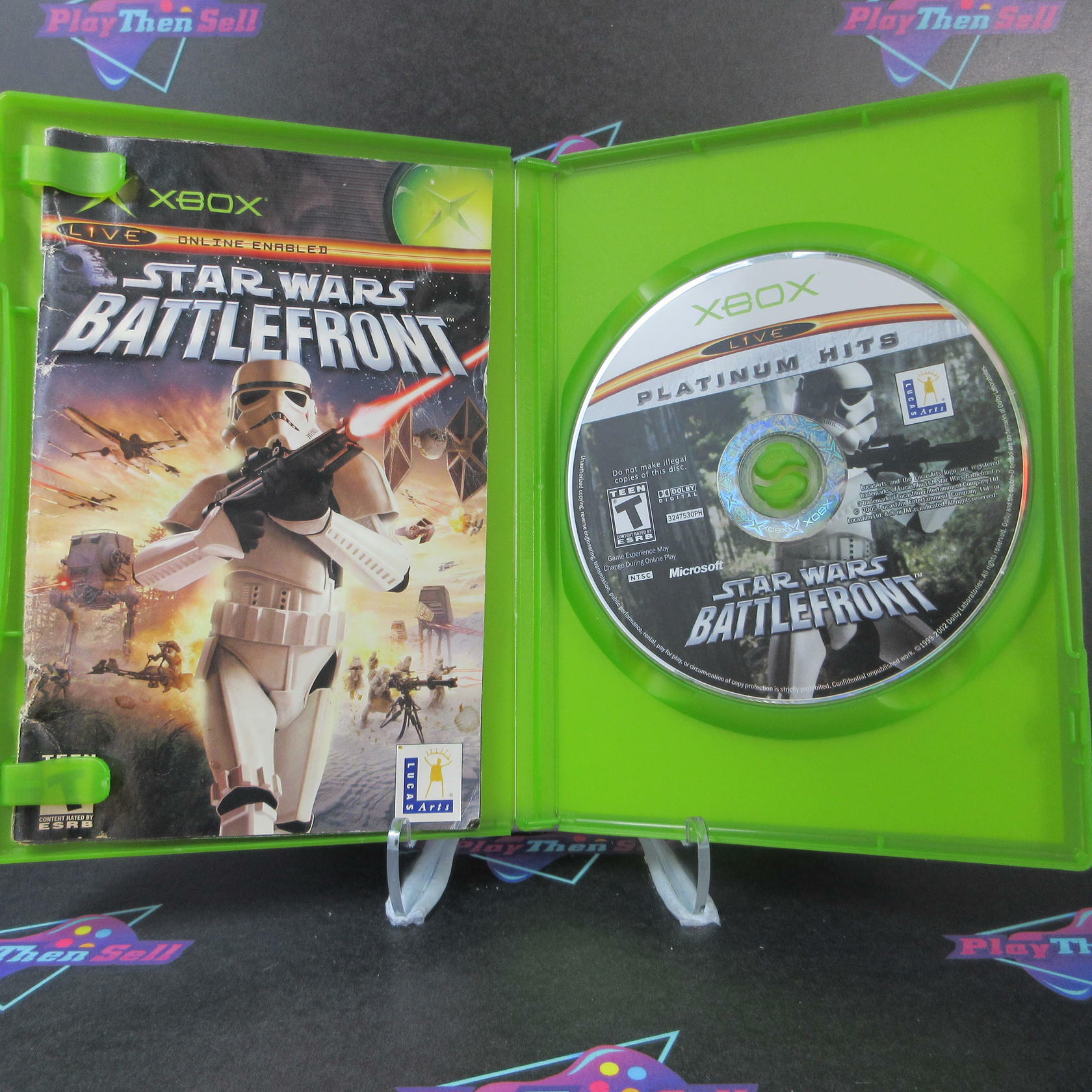 Star Wars Battlefront PH Xbox + Reg Card Complete - Refurbished