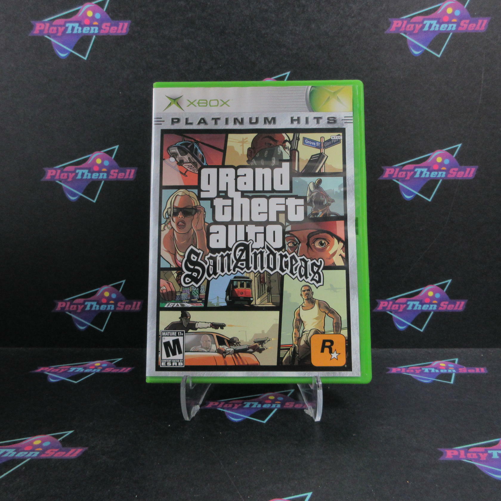 Grand Theft Auto San Andreas Xbox PH Complete - Very Good