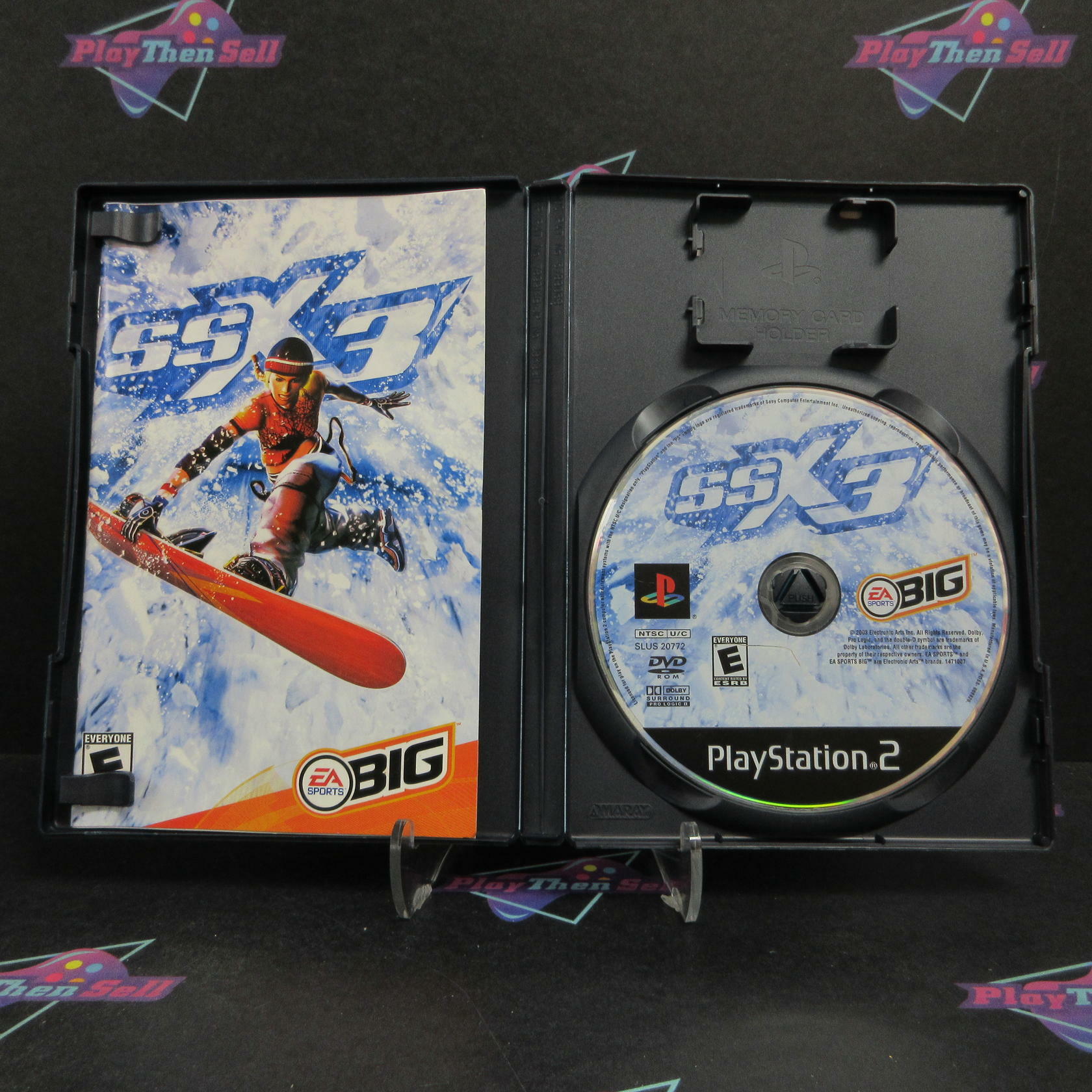 SSX 3 PS2 PlayStation 2 Complete - Very Good