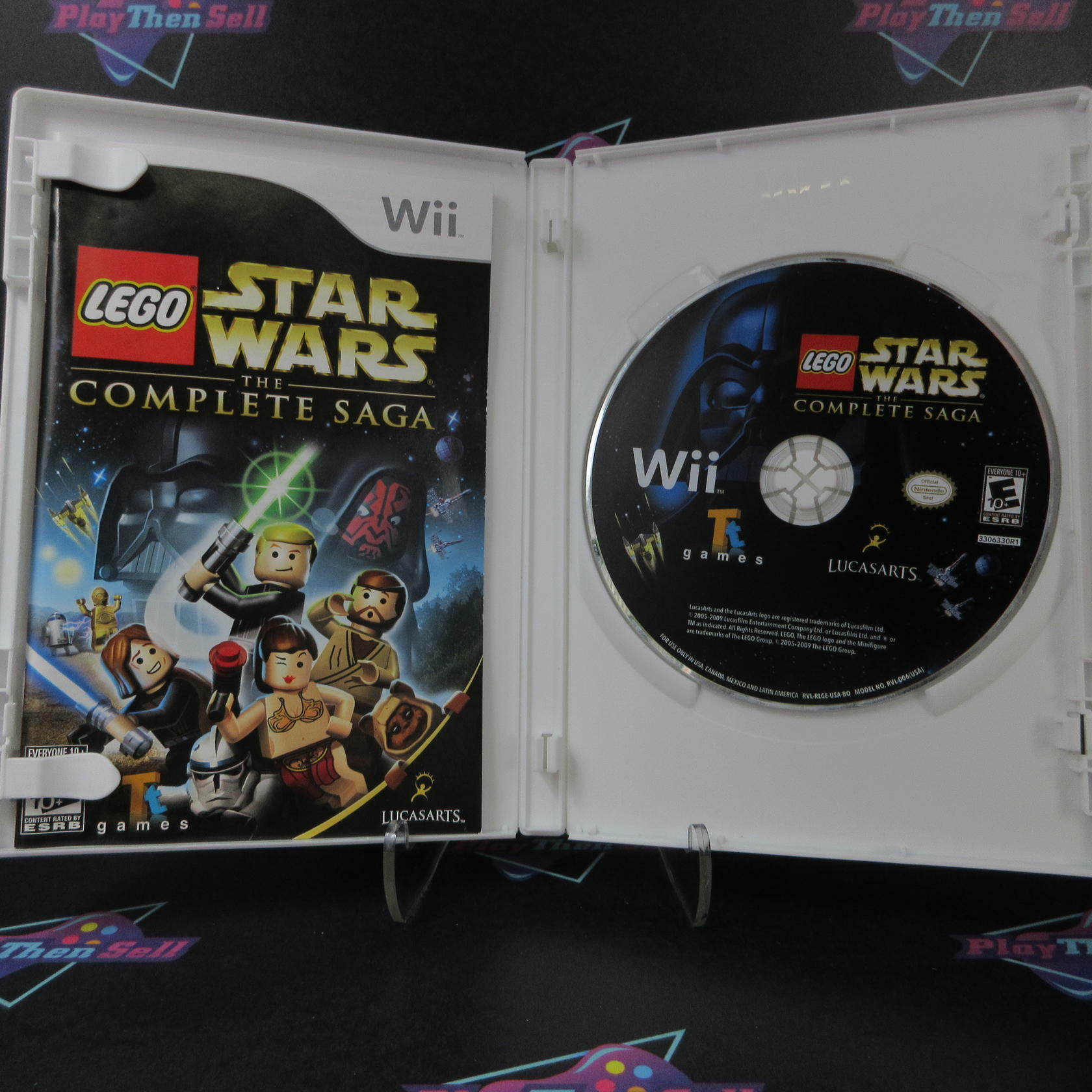 Lego Star Wars The Complete Saga Nintendo Wii Complete - Very Good