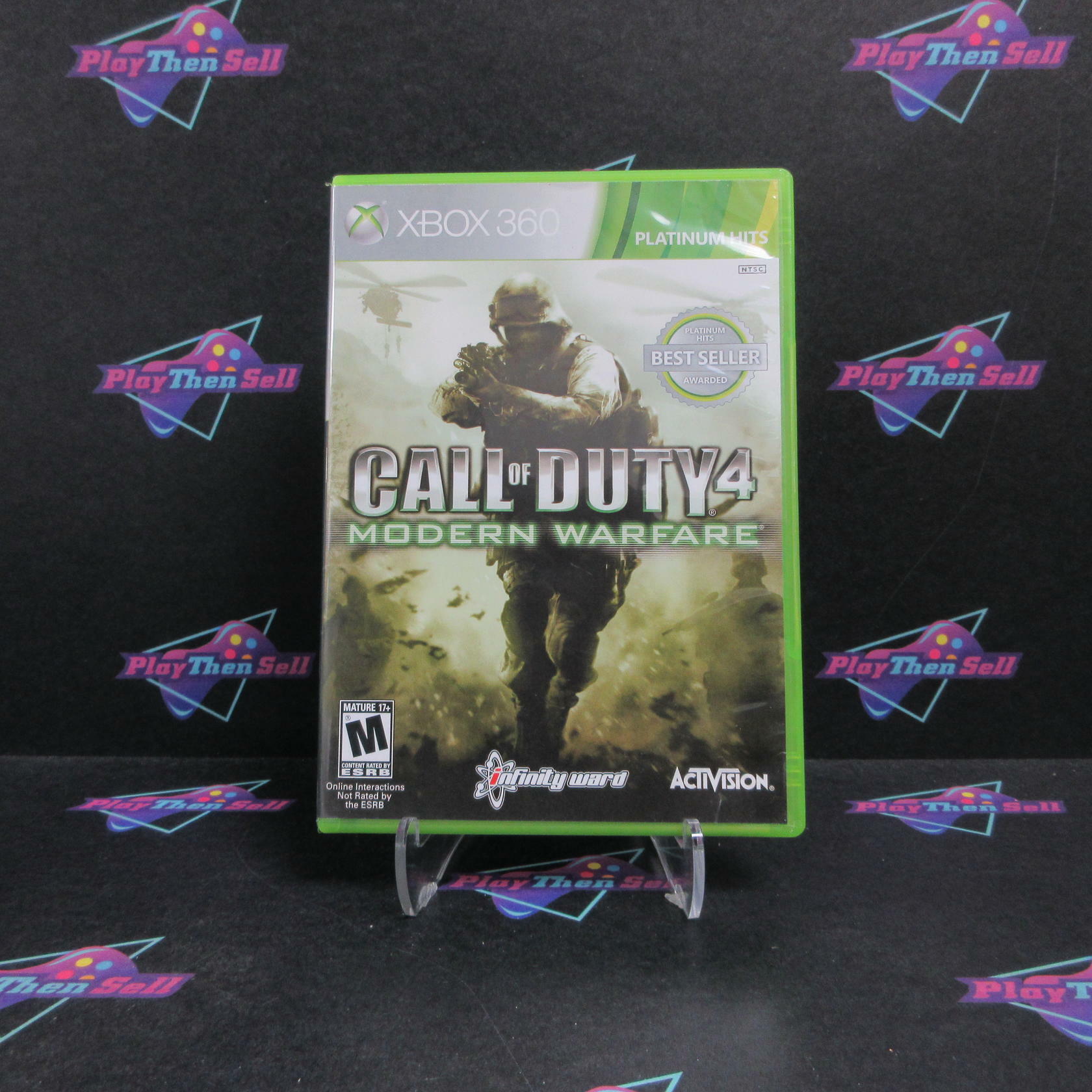 Call of Duty 4 Modern Warfare Xbox 360 PH Complete - Very Good