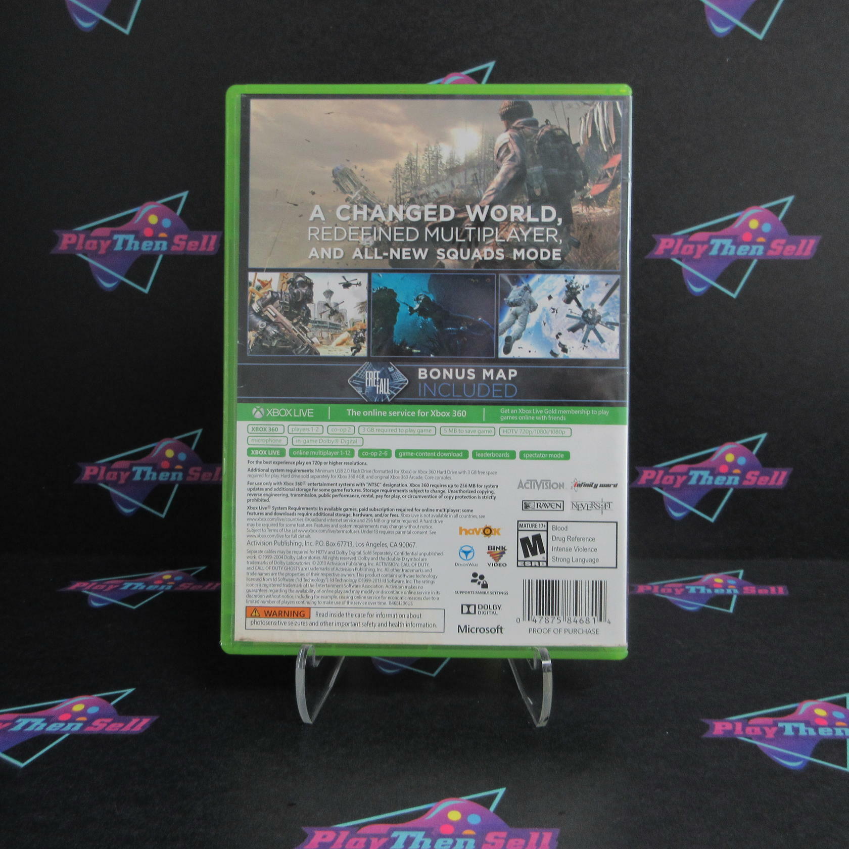 Call of Duty Ghosts Xbox 360 Complete - Very Good