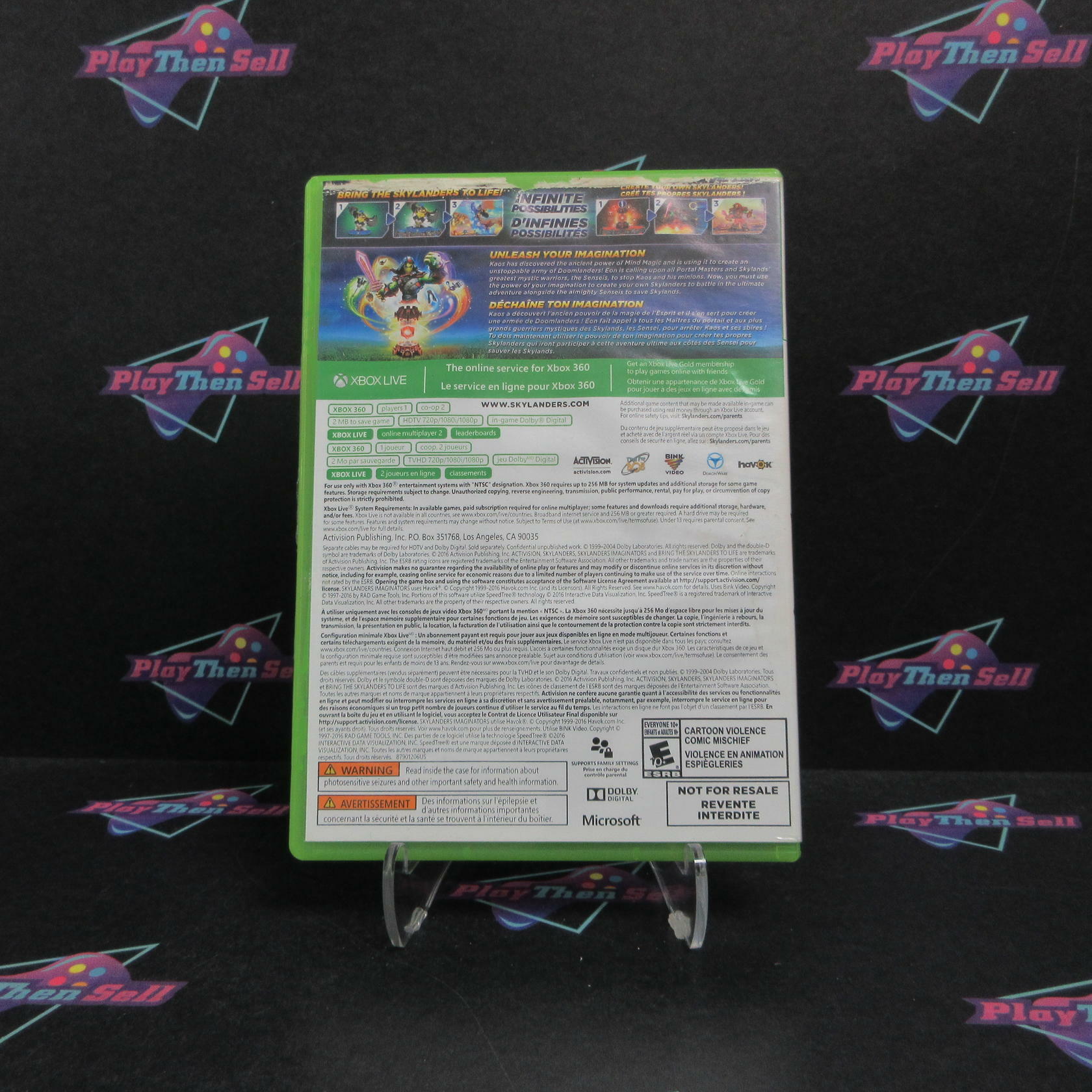 Skylanders Imaginators Xbox 360 Complete - Very Good