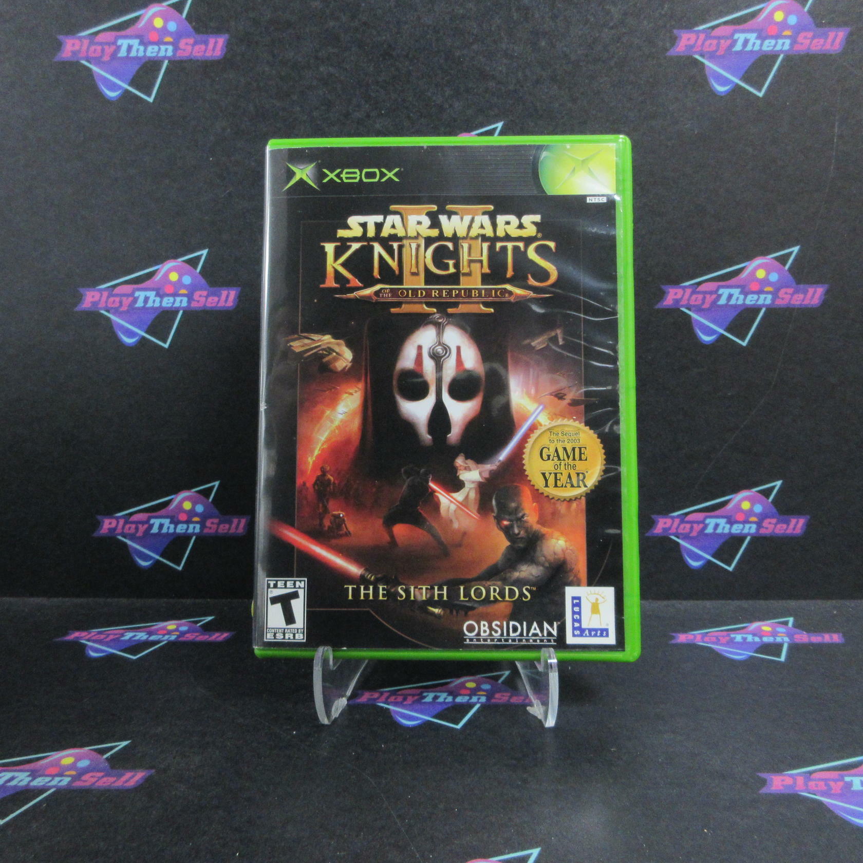 Star Wars Knights of the Old Republic II The Sith Lords Xbox +Reg - Very Good