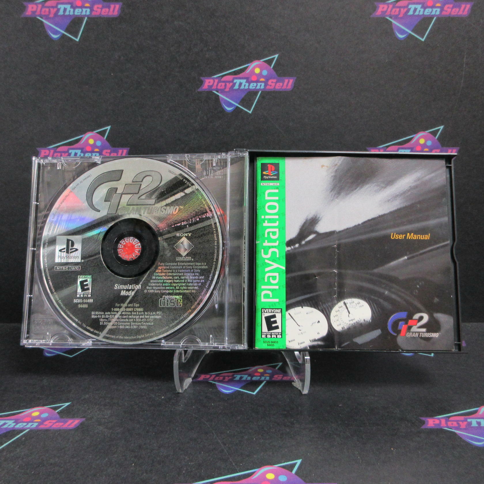 Gran Turismo 2 PS1 PlayStation 1 Greatest Hits Complete - Very Good