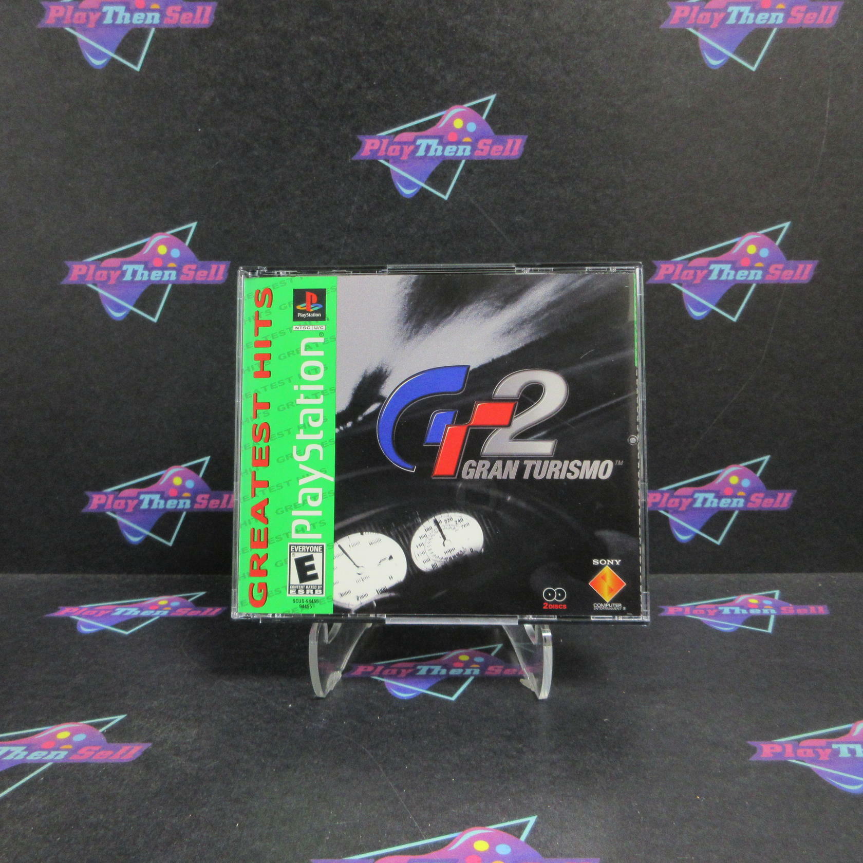 Gran Turismo 2 PS1 PlayStation 1 Greatest Hits Complete - Very Good