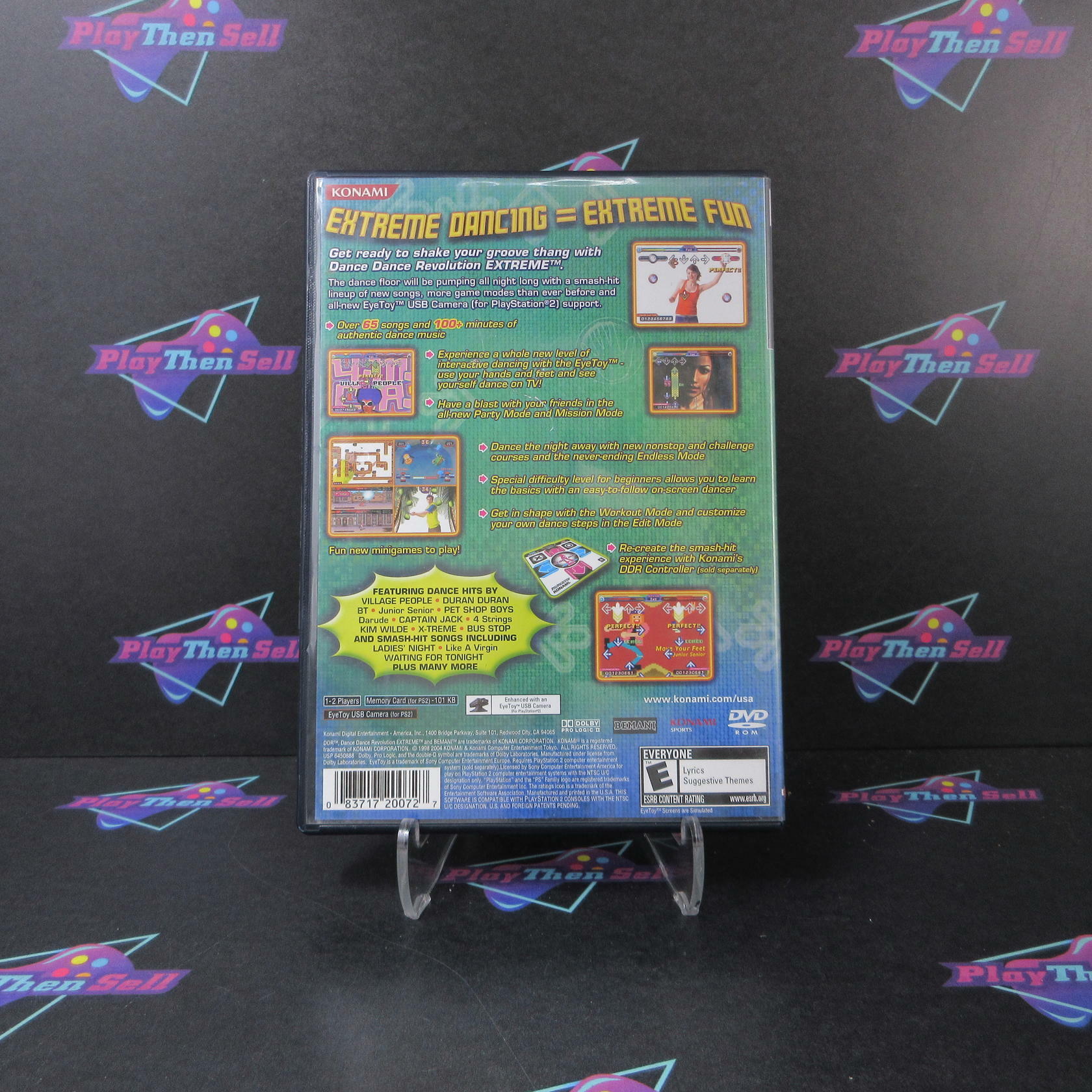 Dance Dance Revolution Extreme PlayStation 2 PS2 Complete - Very Good