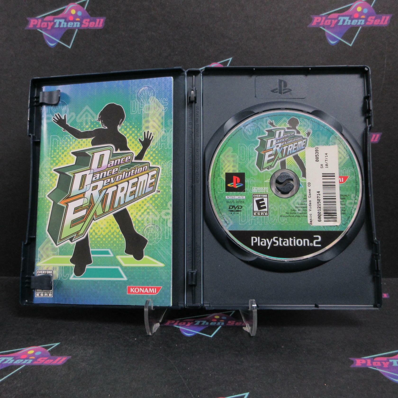Dance Dance Revolution Extreme PlayStation 2 PS2 Complete - Very Good