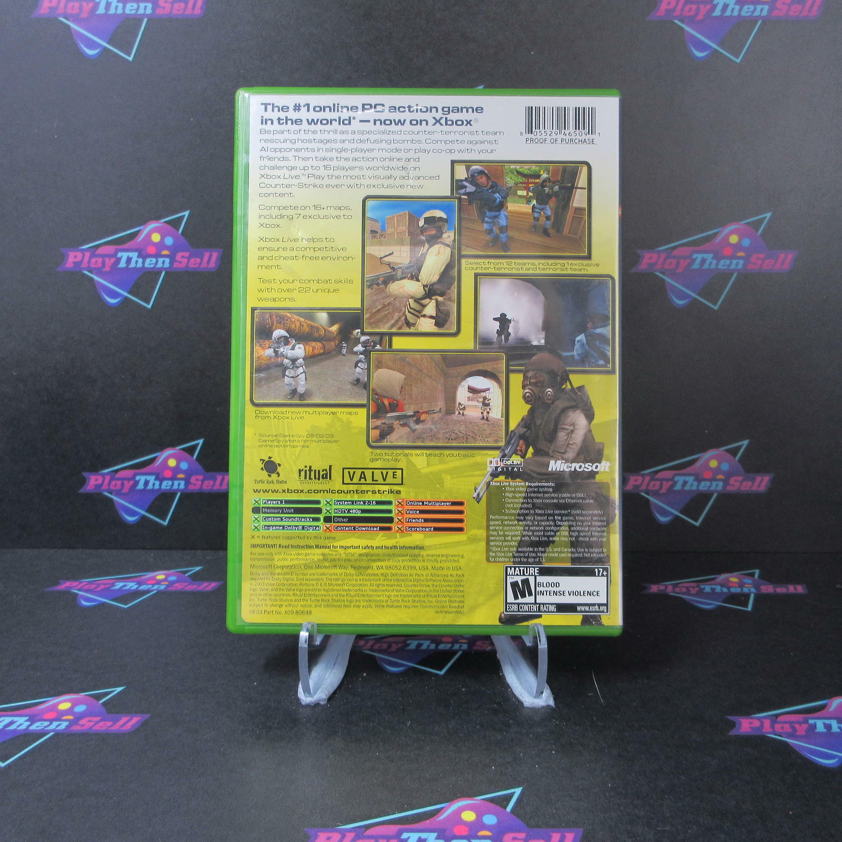 Counter Strike Xbox Complete - Very Good