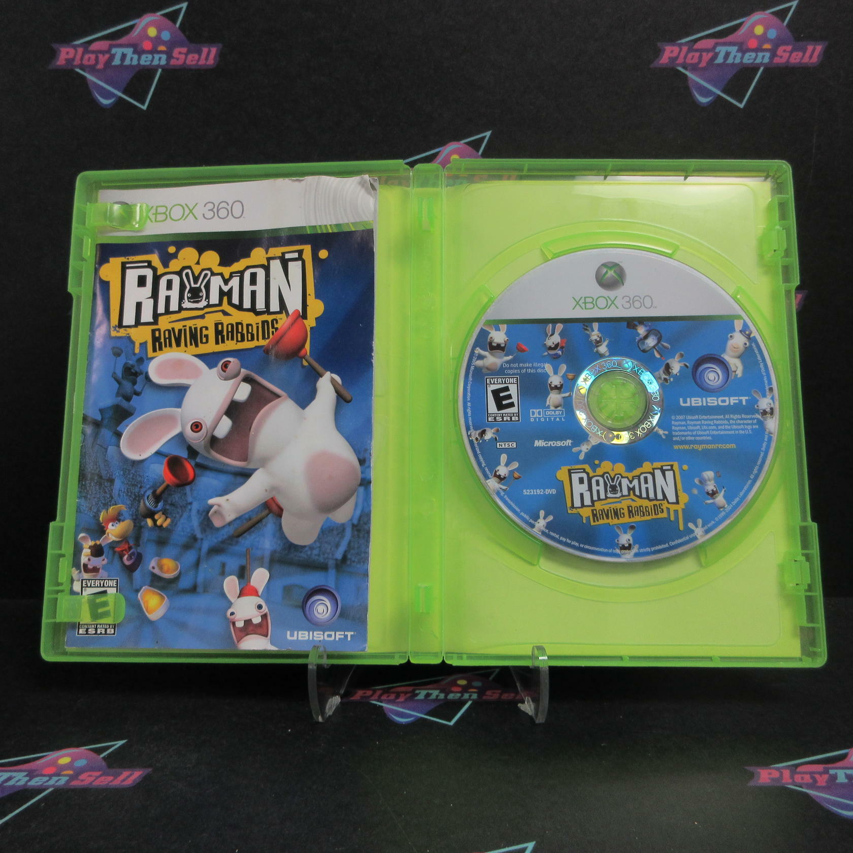 Rayman Raving Rabbids Xbox 360 Complete - Very Good