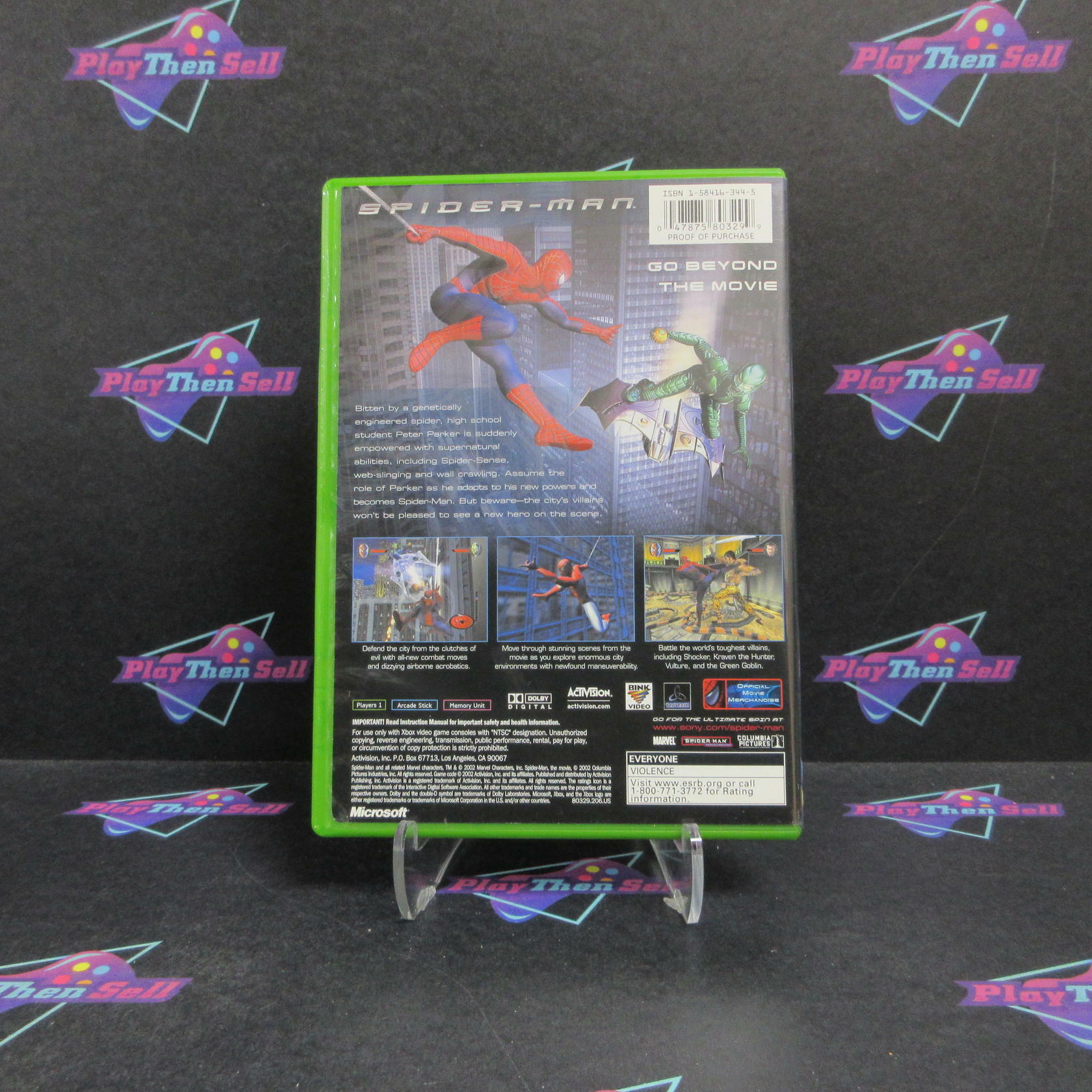 Spider-Man Xbox + Reg Card Complete - Refurbished