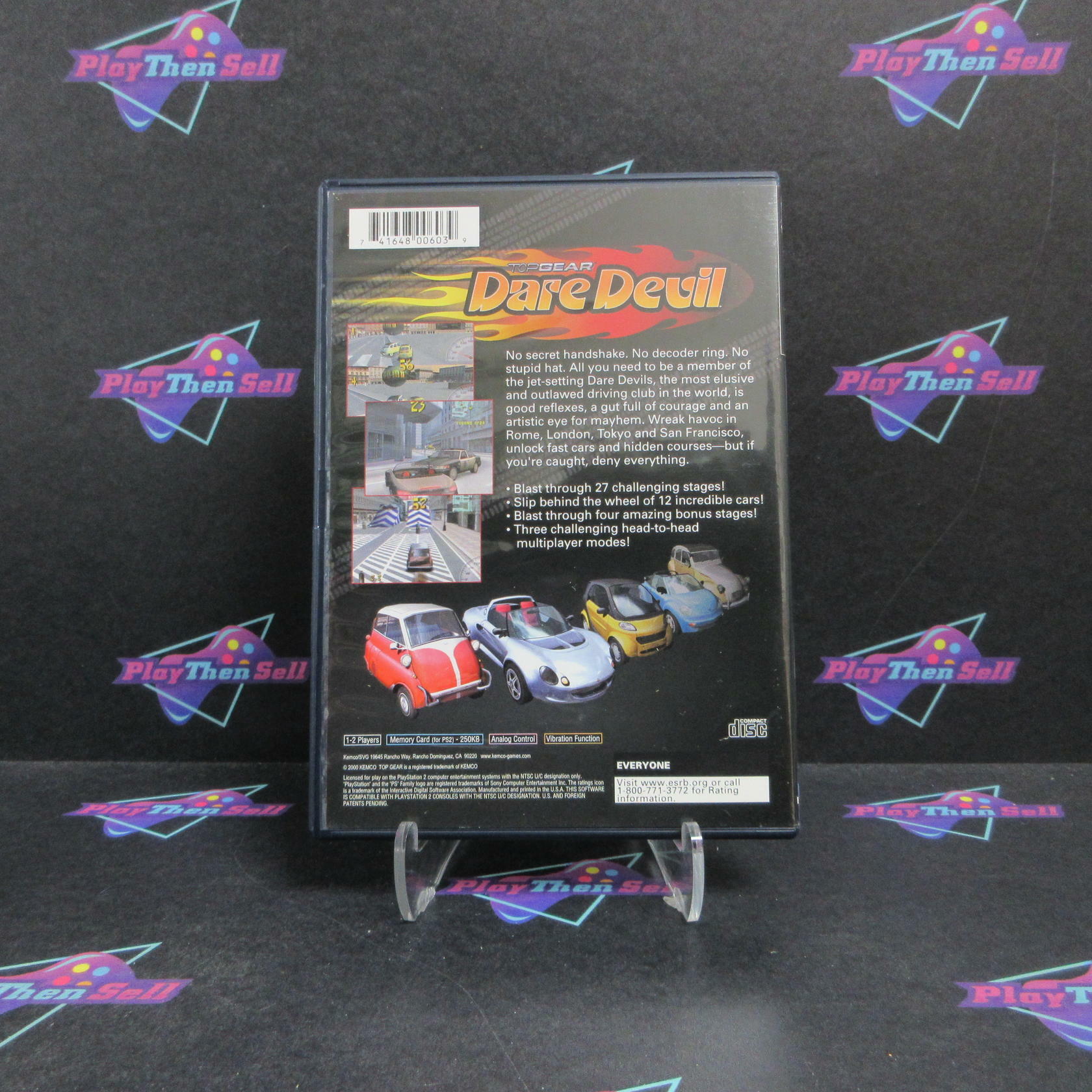 Top Gear Dare Devil PS2 PlayStation 2 Complete - Excellent