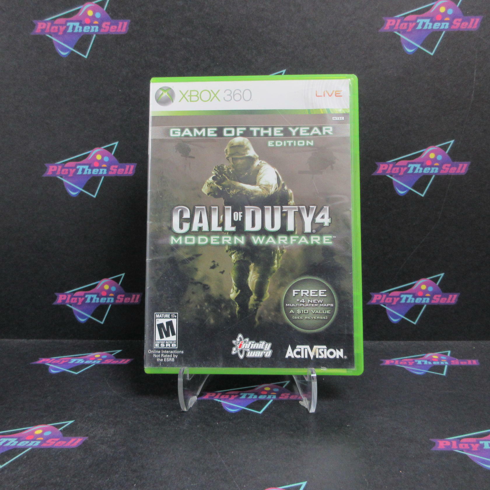 Call of Duty 4 Modern Warfare GOTY Xbox 360 Complete - Very Good