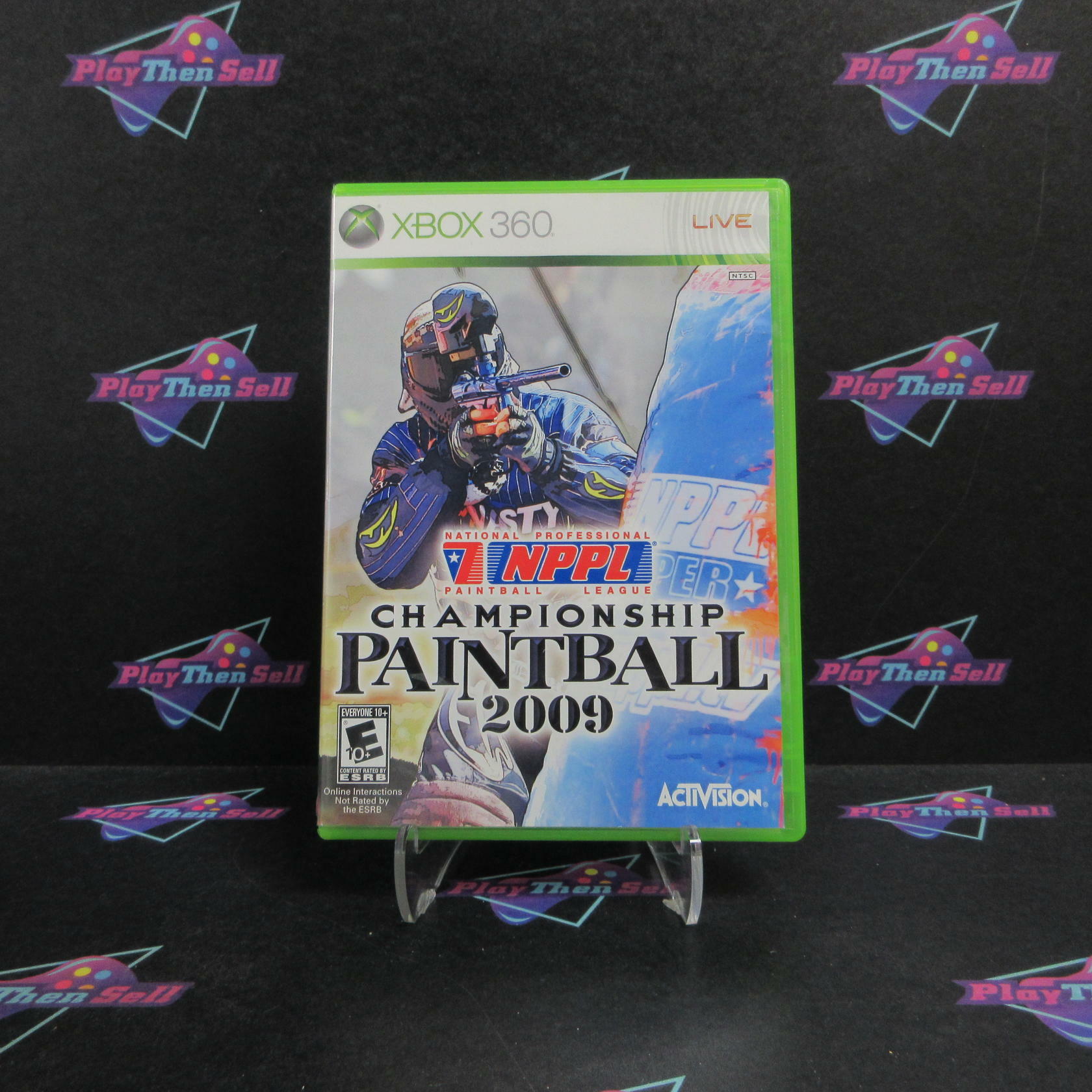 NPPL Championship Paintball 2009 Xbox 360 Complete - Very Good