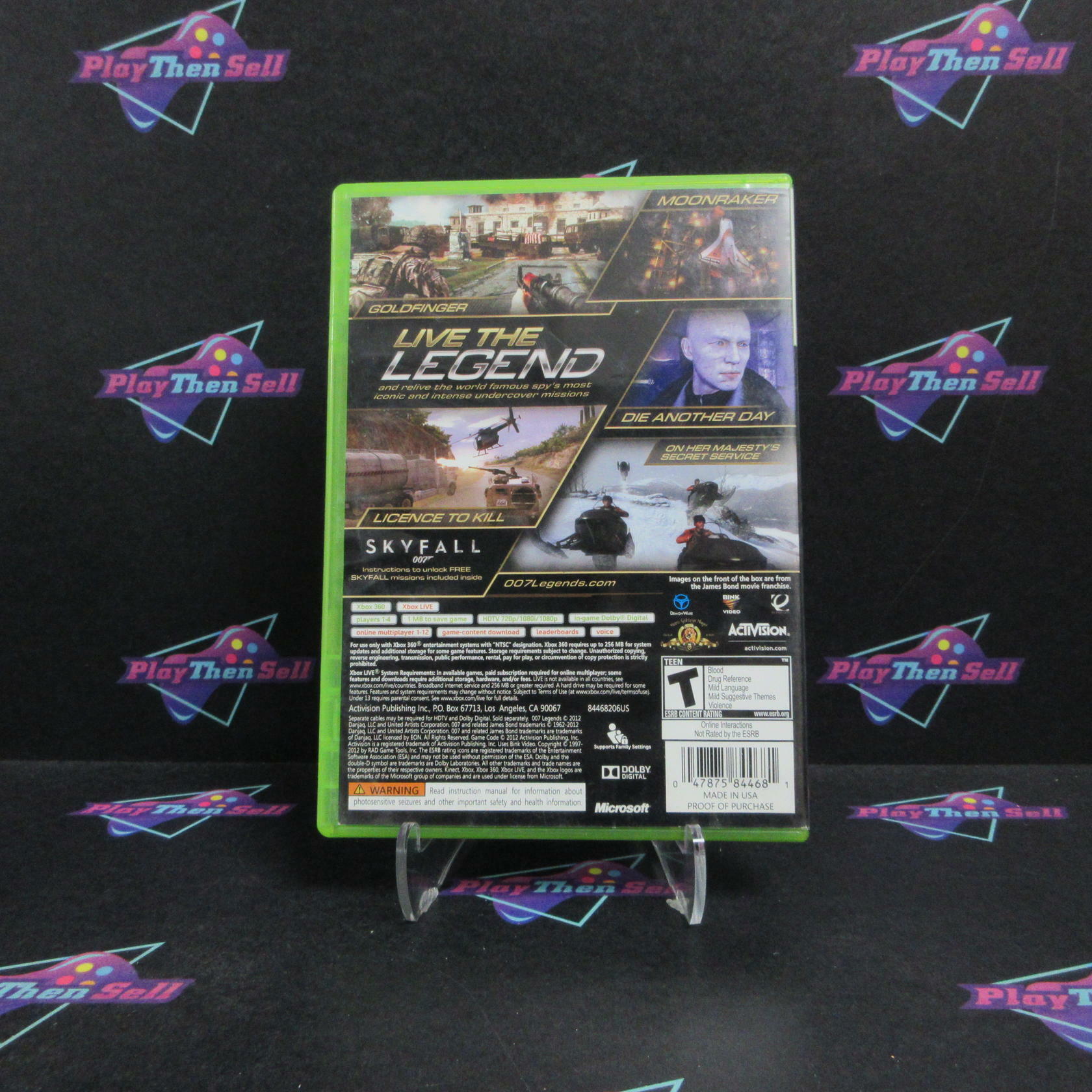 007 Legends Xbox 360 Complete - Very Good