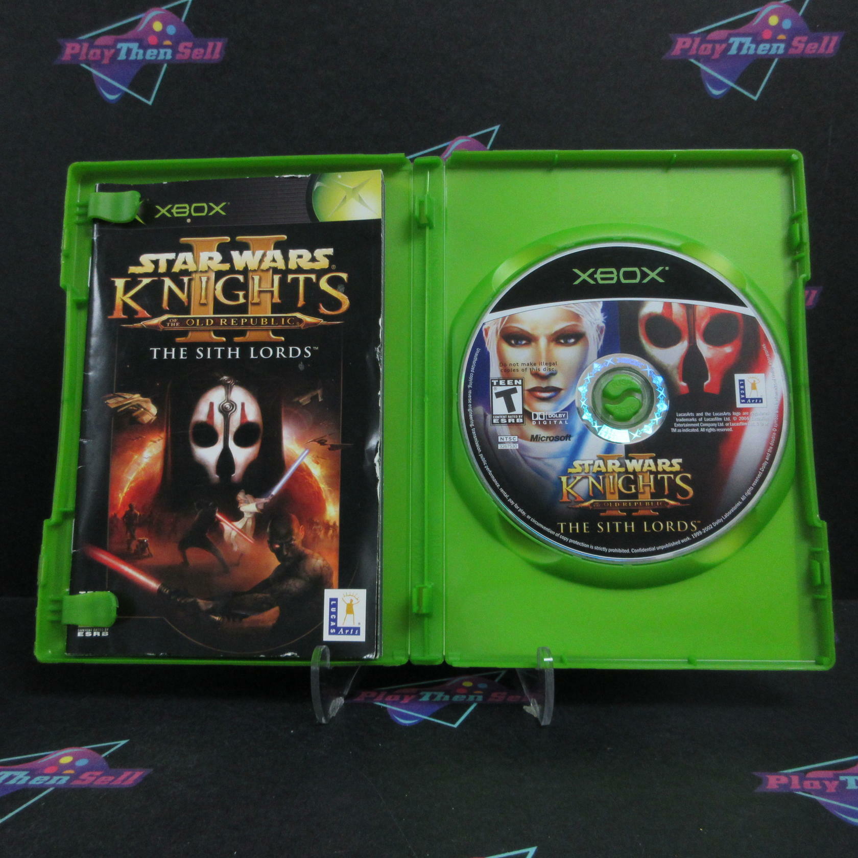 Star Wars Knights of the Old Republic II The Sith Lords Xbox +Reg - Very Good