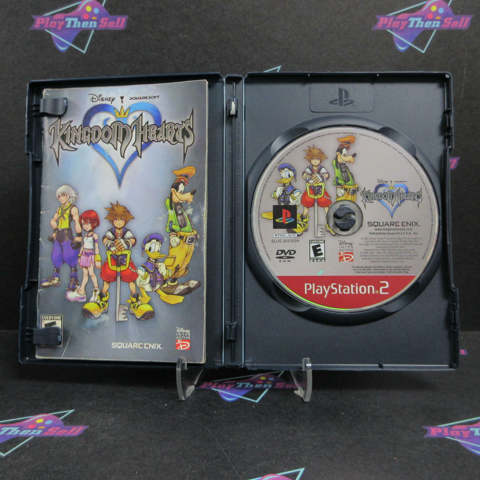 Kingdom Hearts PS2 PlayStation 2 GH Complete - Very Good
