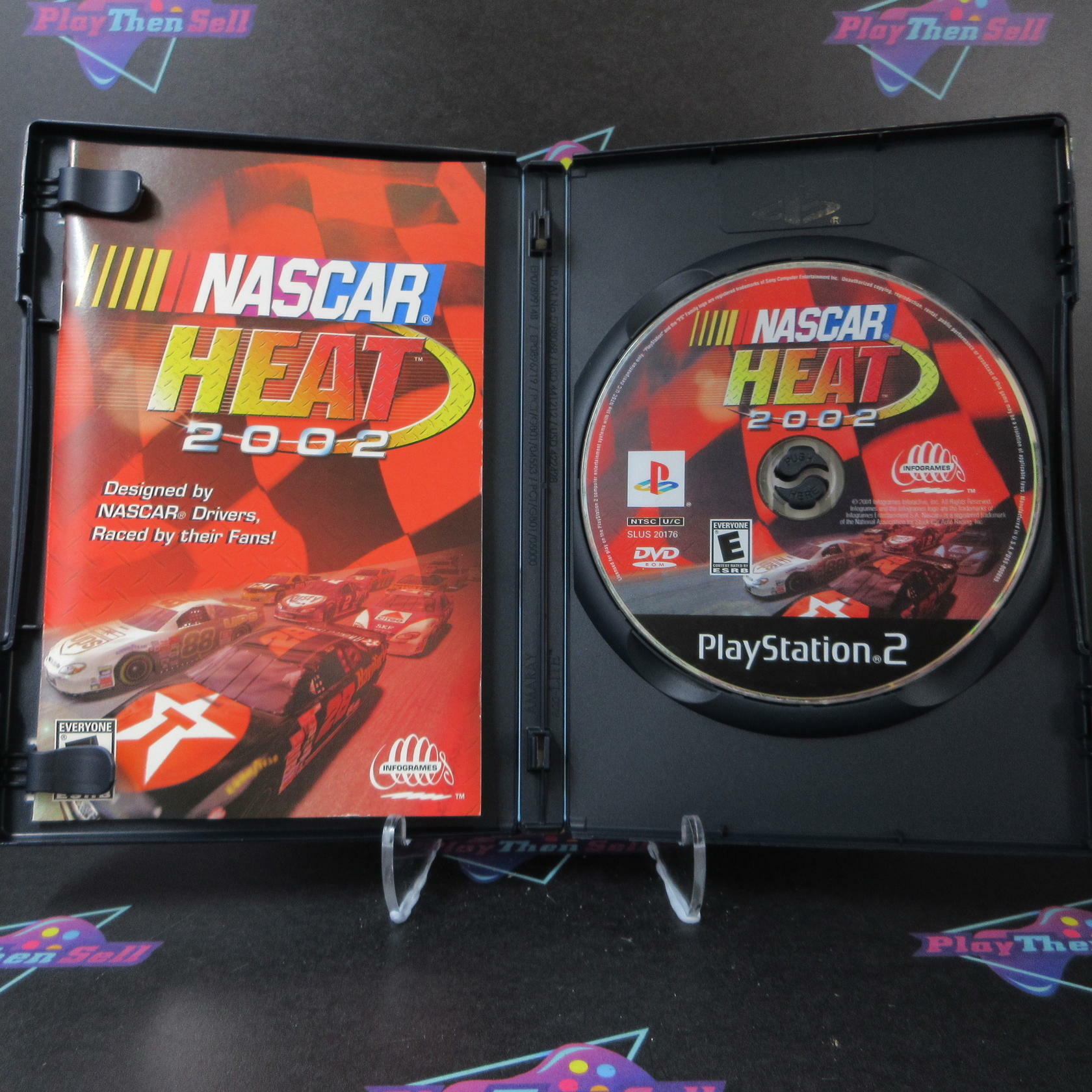 Nascar Heat 2002 PS2 PlayStation 2 Complete - Very Good