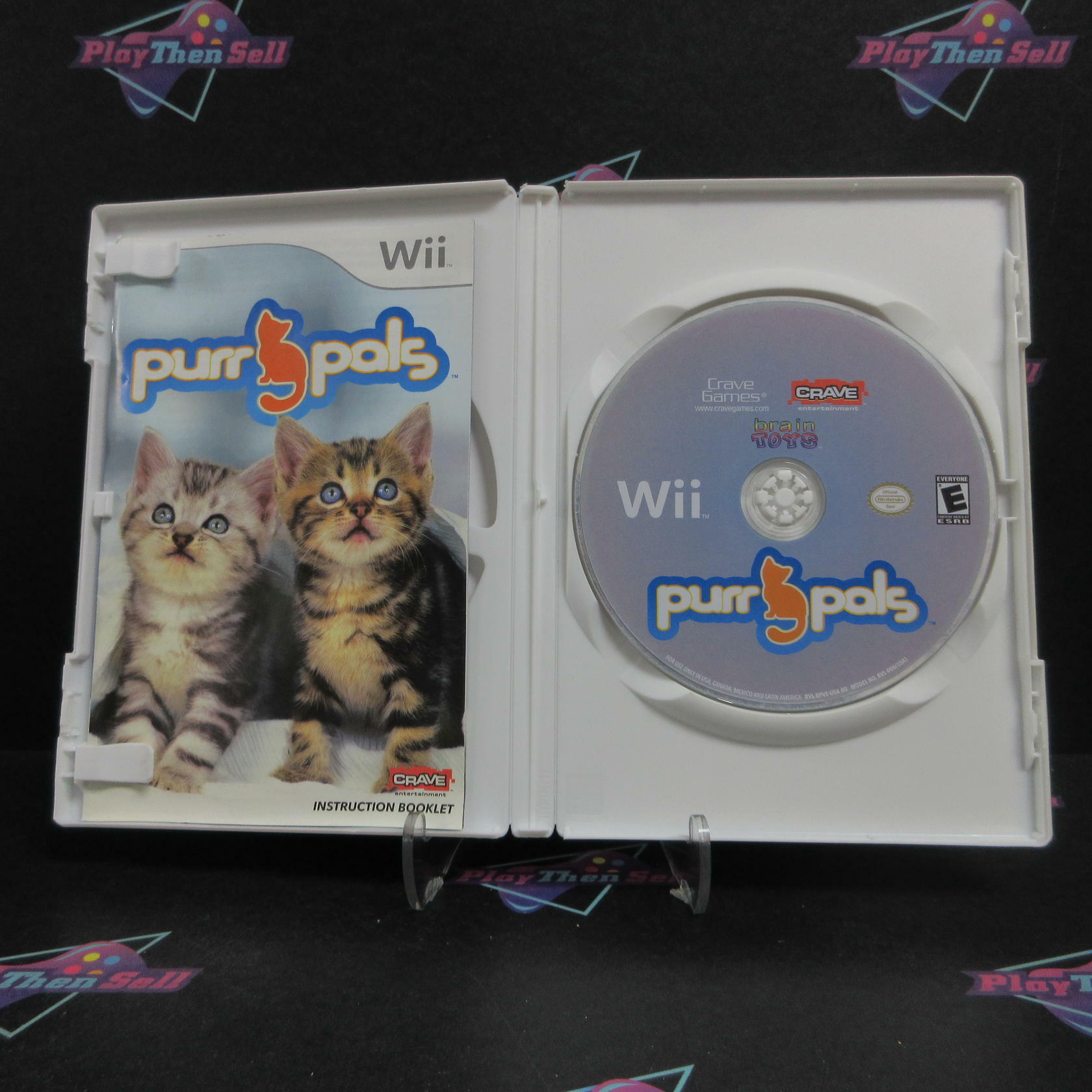 Purr Pals Nintendo Wii Complete - Very Good
